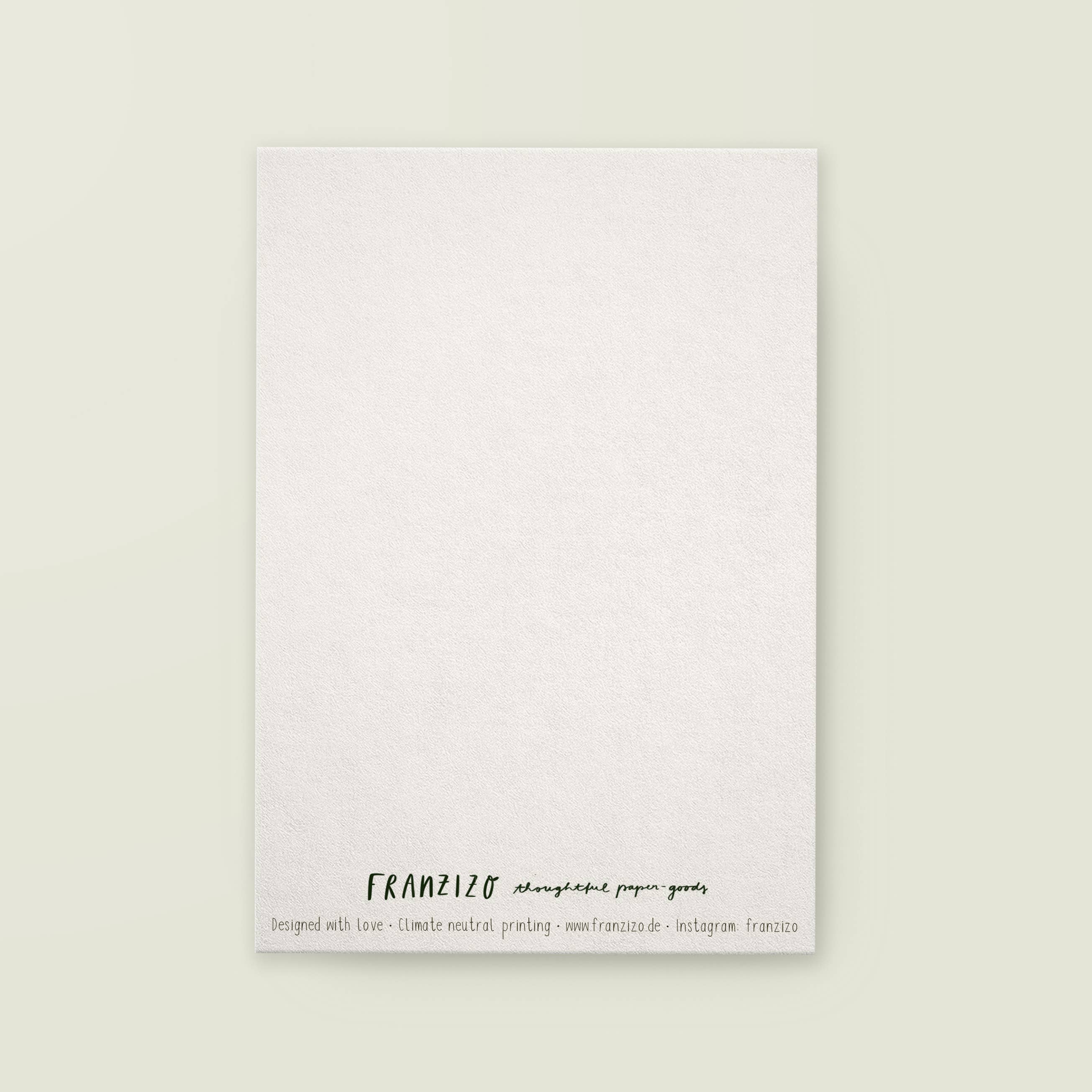 Postkarte Aufblühen - Graphic Jam