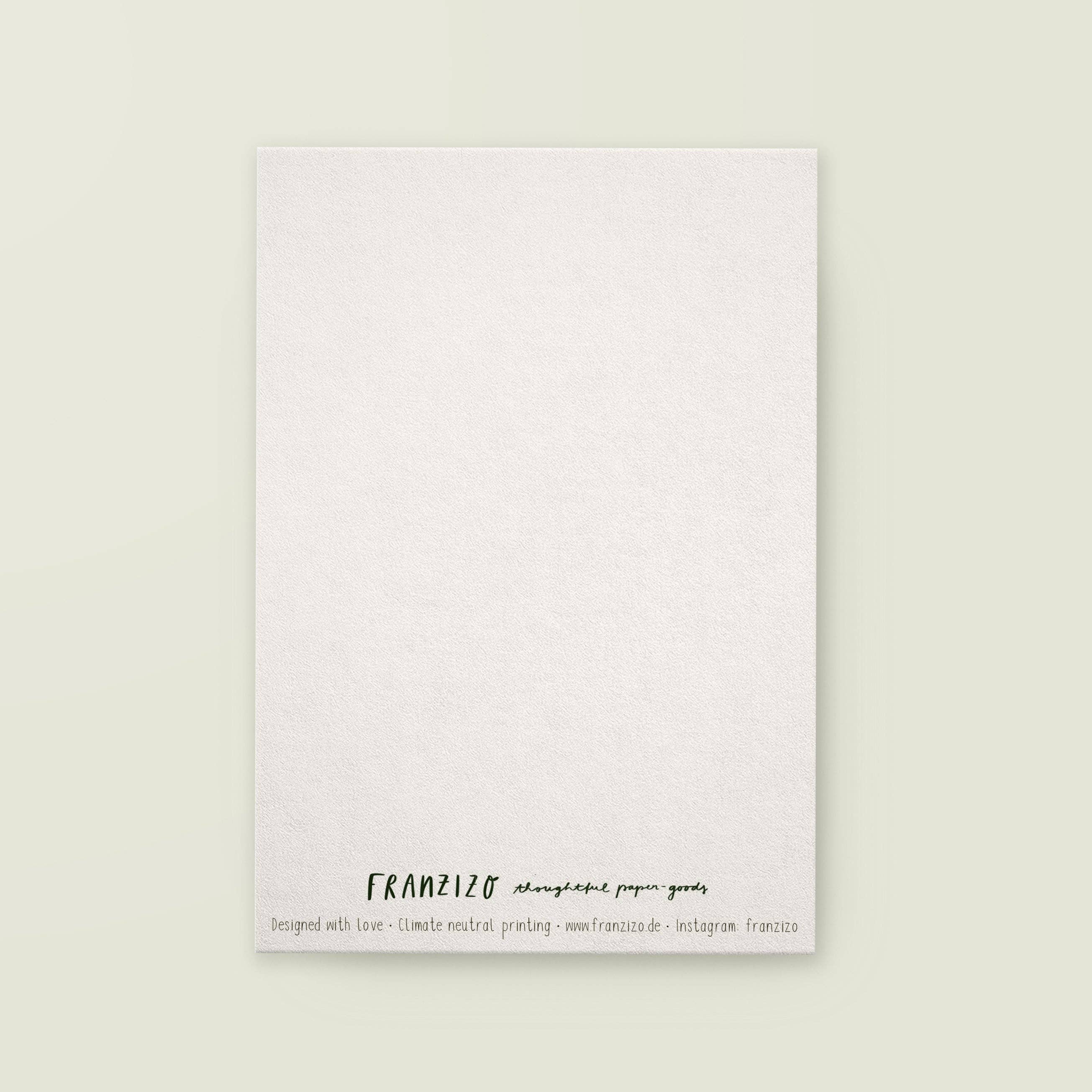 Postkarte Hooray - Graphic Jam