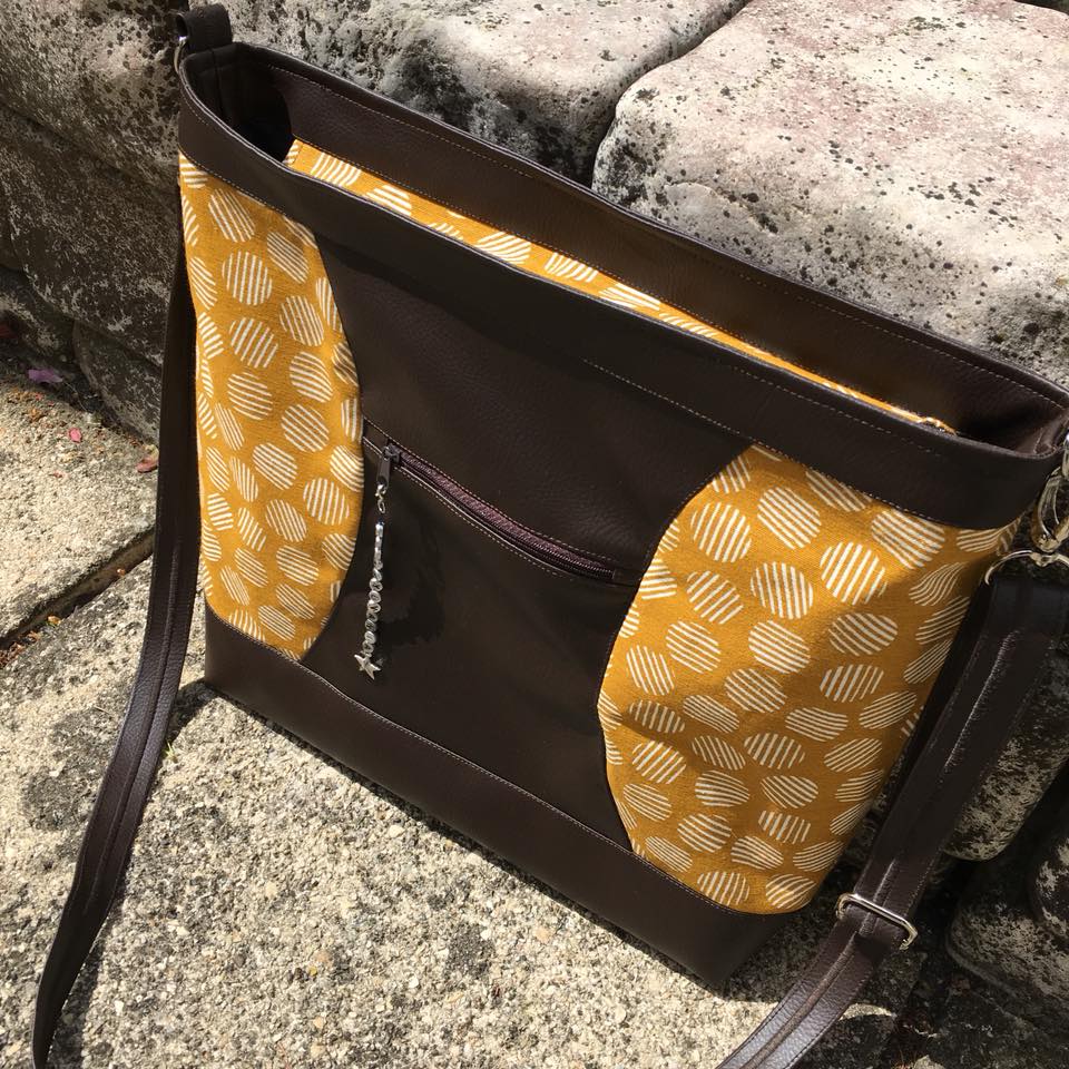 Schultertasche PENNSYLVANIA2 - Digitales Schnittmuster