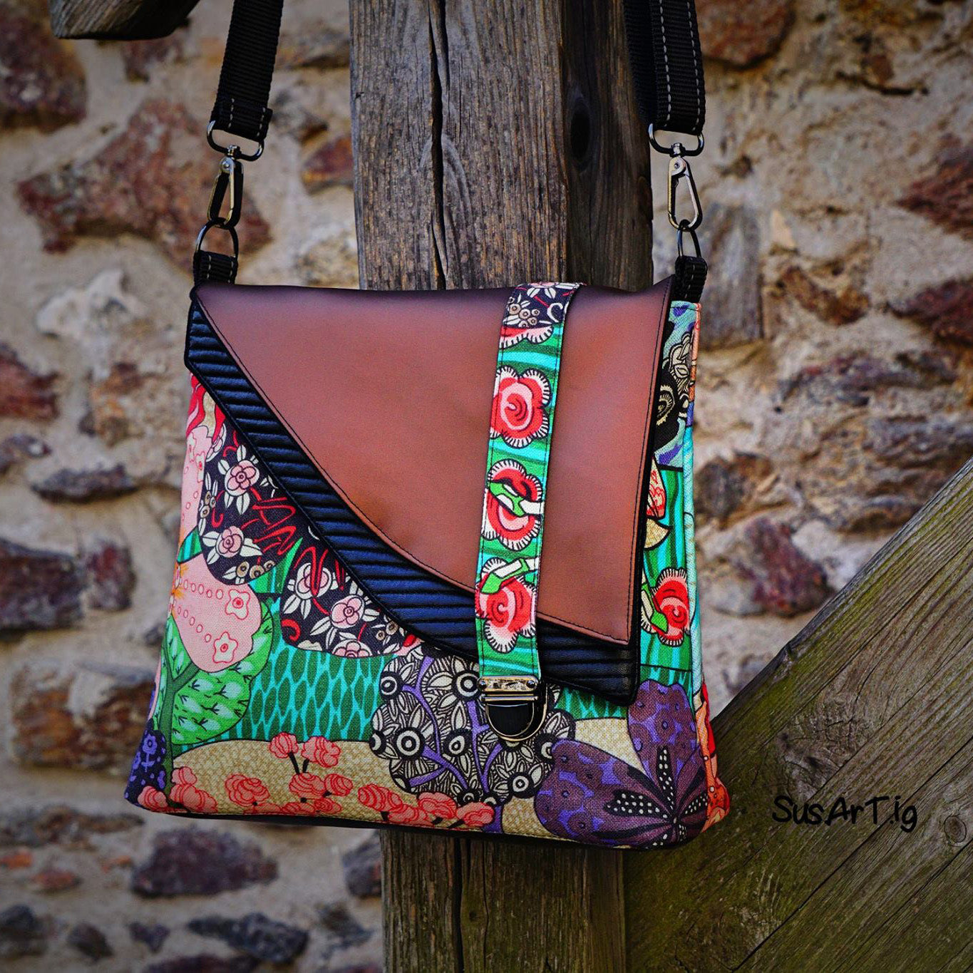 Tasche NEW HAMPSHIRE9 - Digitales Schnittmuster