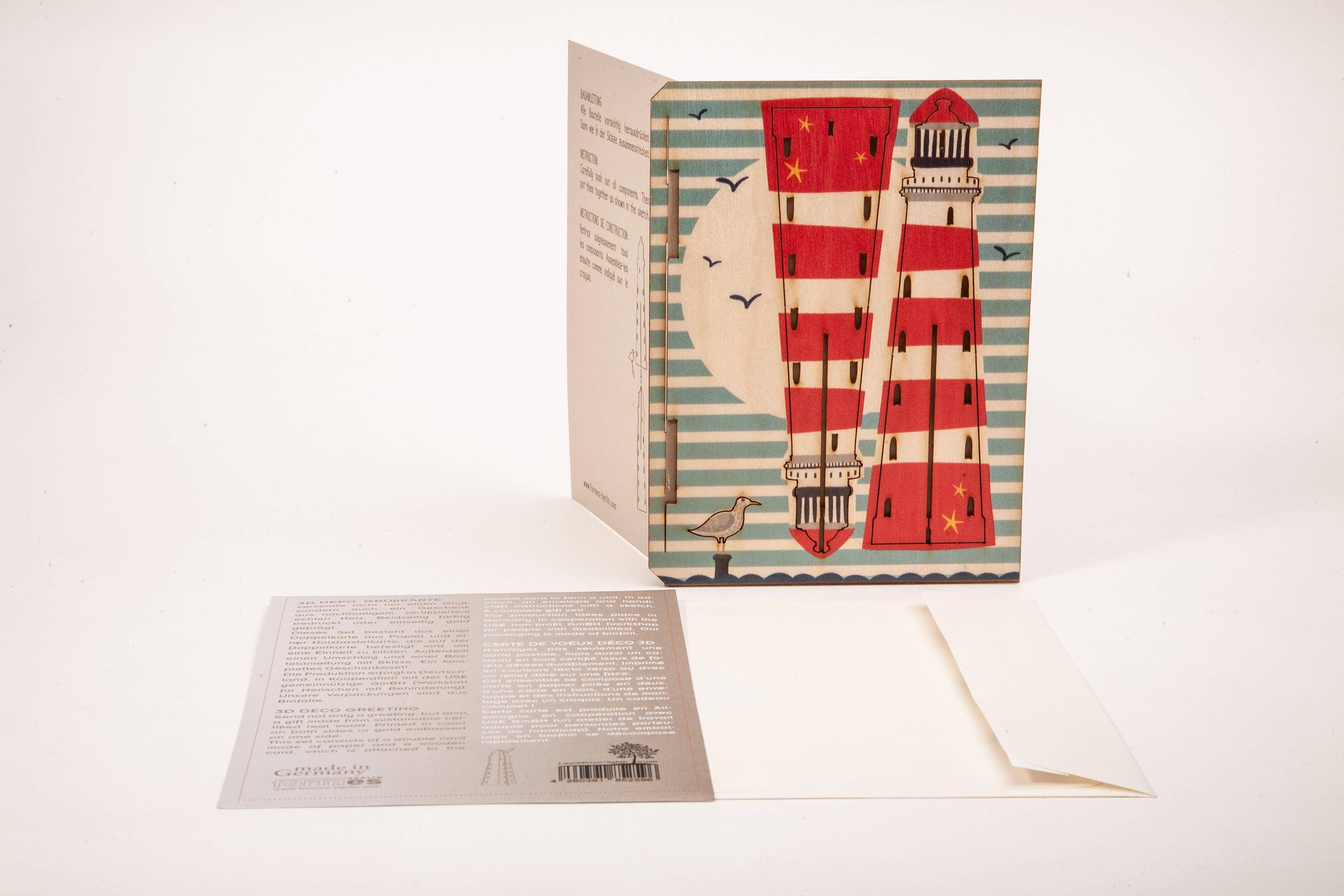 Leuchttrum 3D Deco Grusskarte