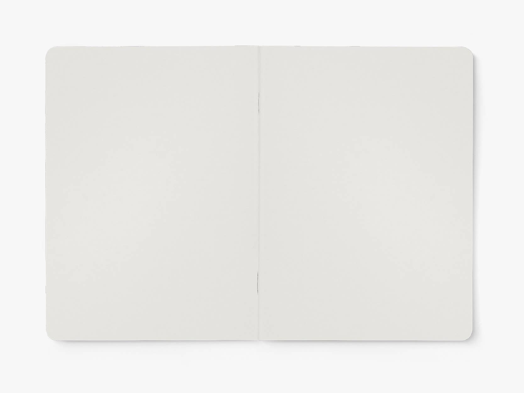 Notizheft "Stripes Lila-Grün" - Graphic Jam