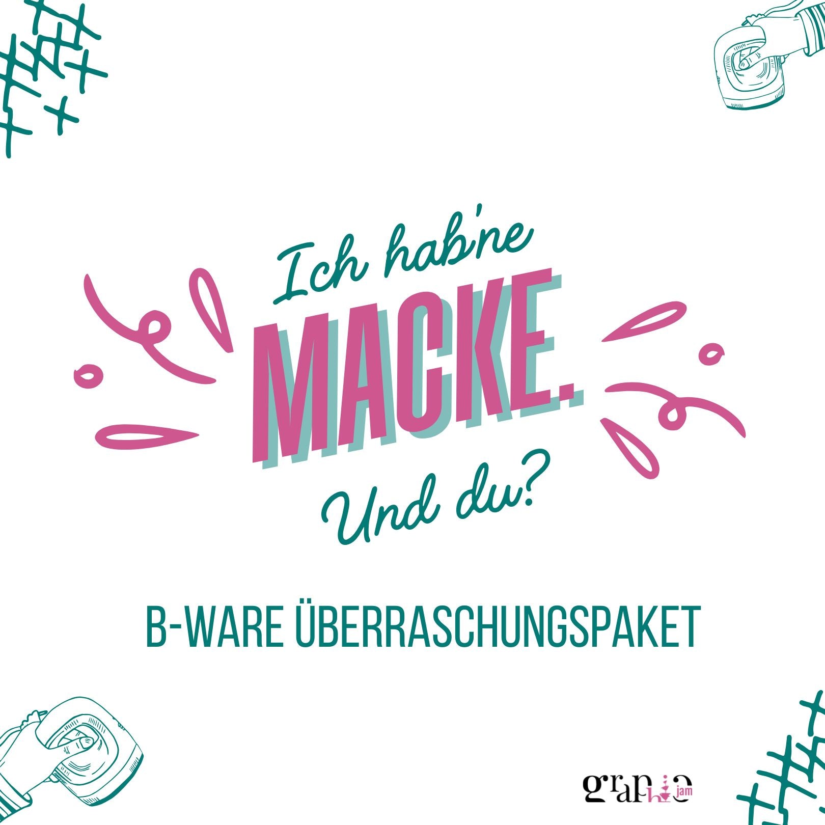 B-Ware Mixpaket - 4 Bügelbilder um nur 22,90 €