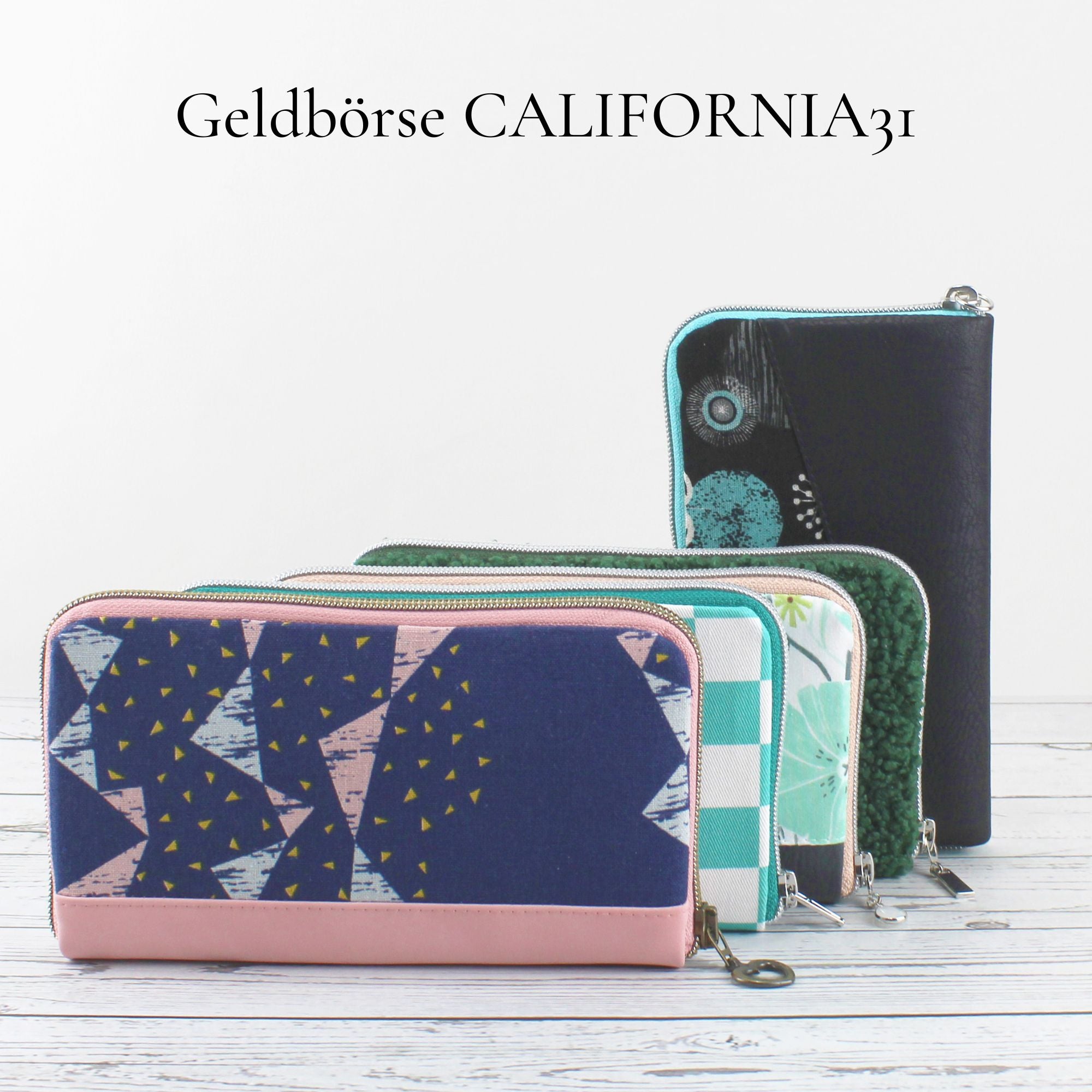 Geldbörse CALIFORNIA31 - Digitales Schnittmuster