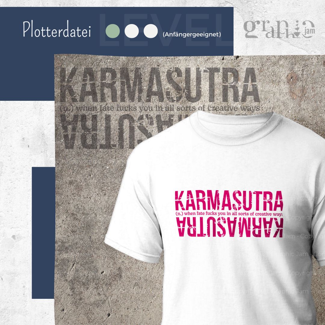 Plotterdatei Karmasutra in DXF und SVG - Graphic Jam