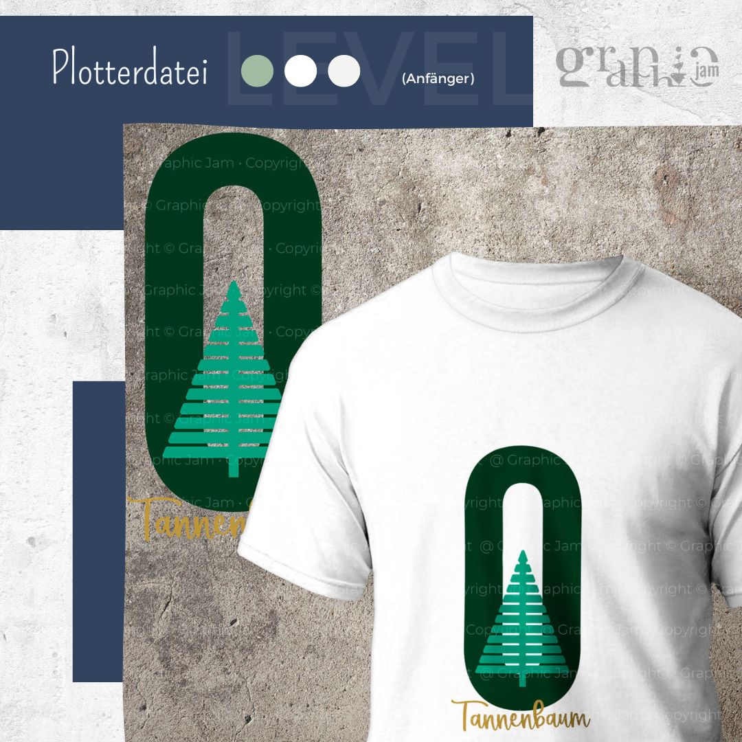 O Tannenbaum | Plottermotiv | SVG & DXF