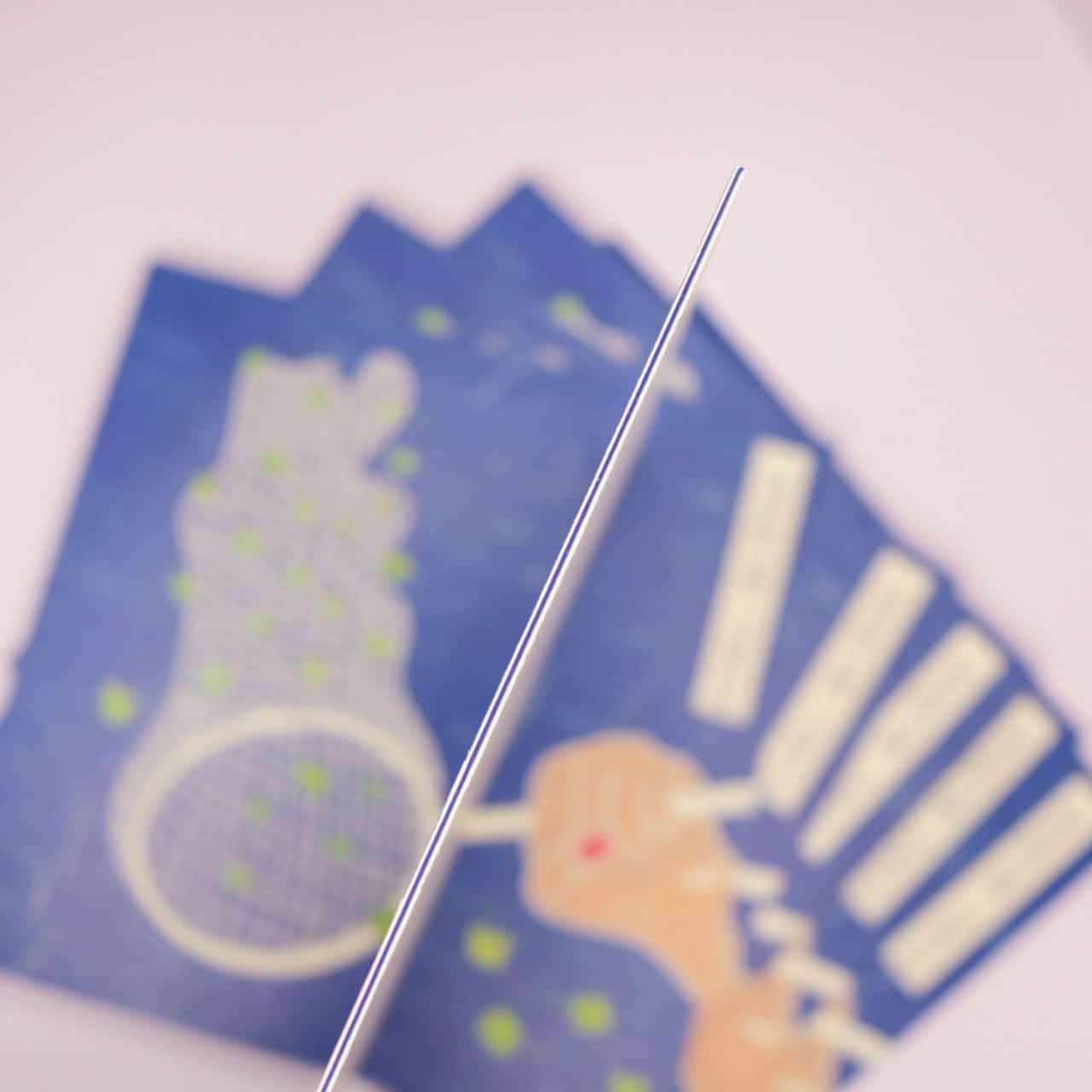 Postkarte Viel Glück