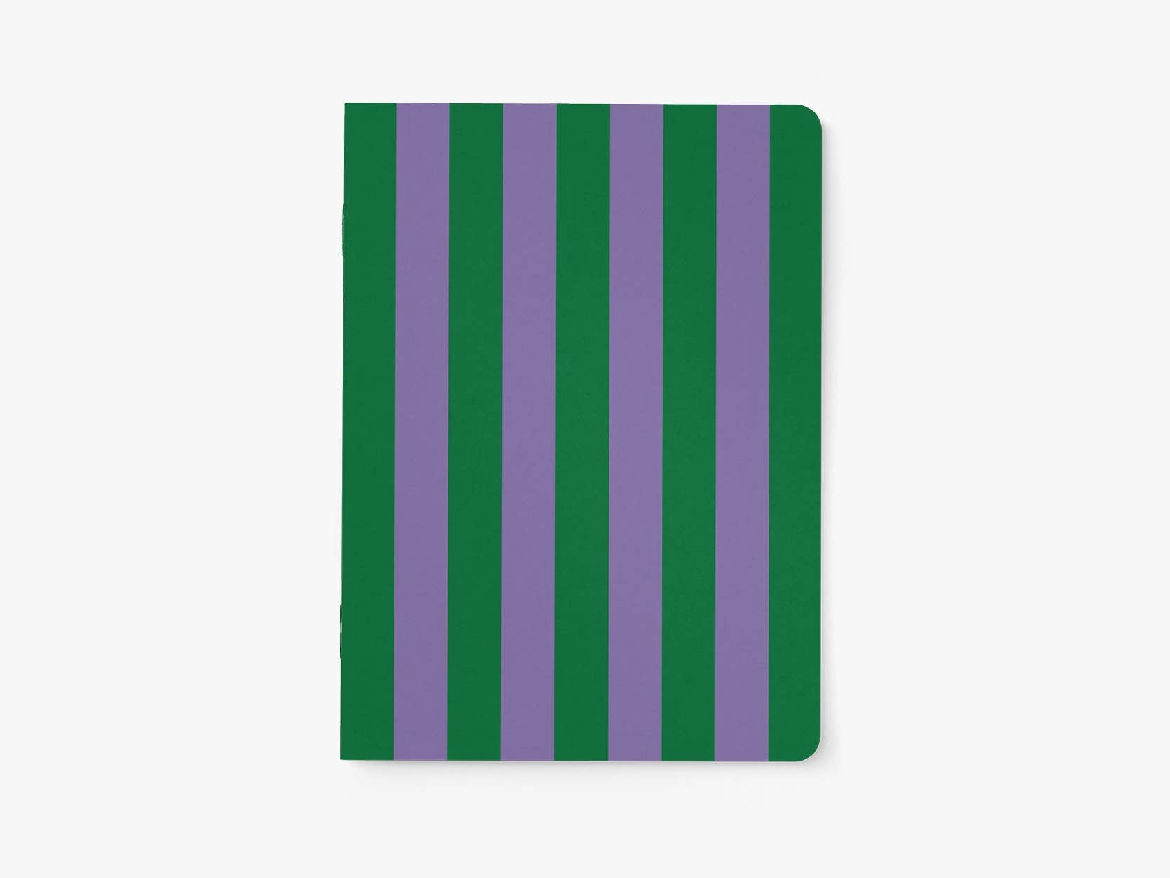 Notizheft "Stripes Lila-Grün" - Graphic Jam