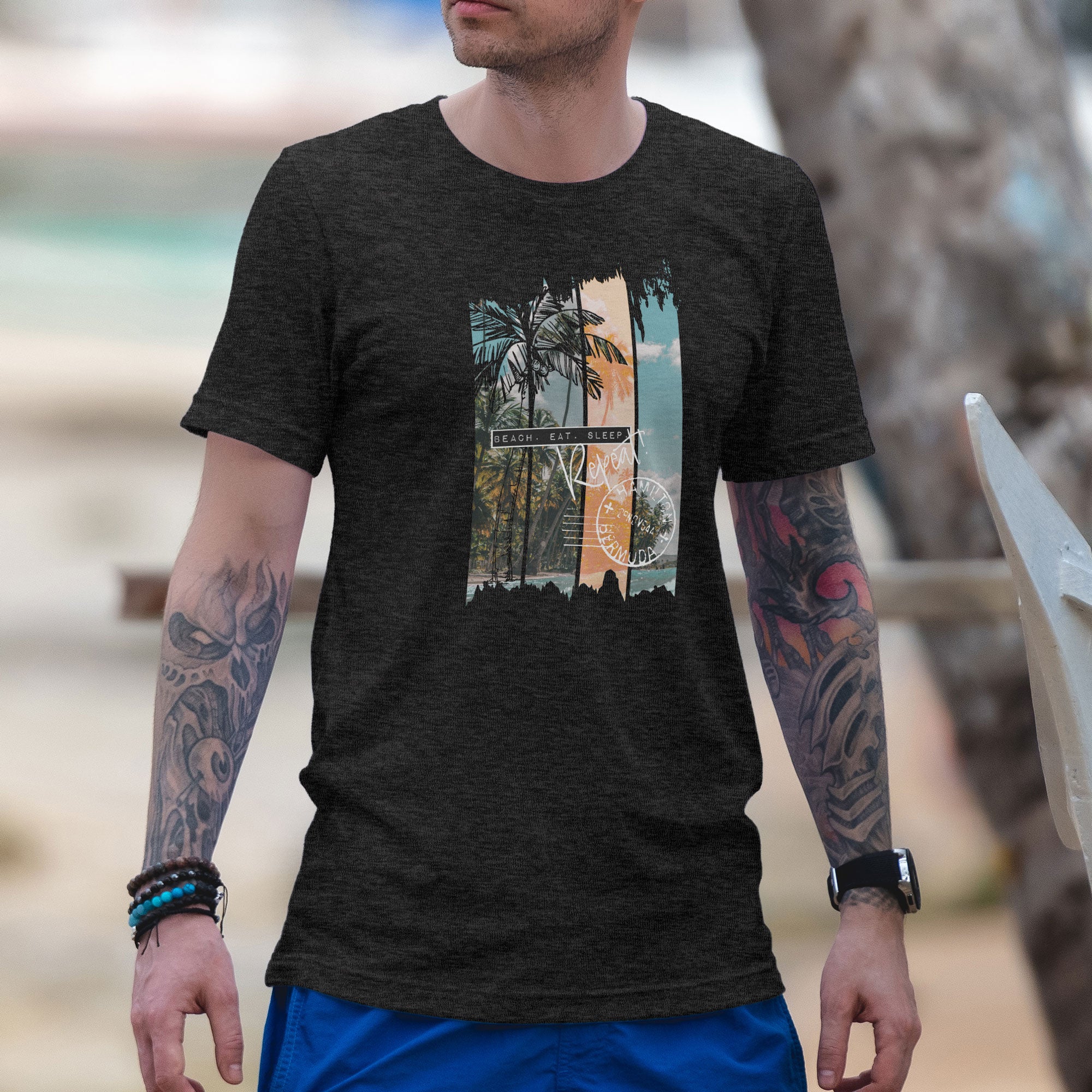 Urlaubsmodus als Bügelbild zur Vorbestellung