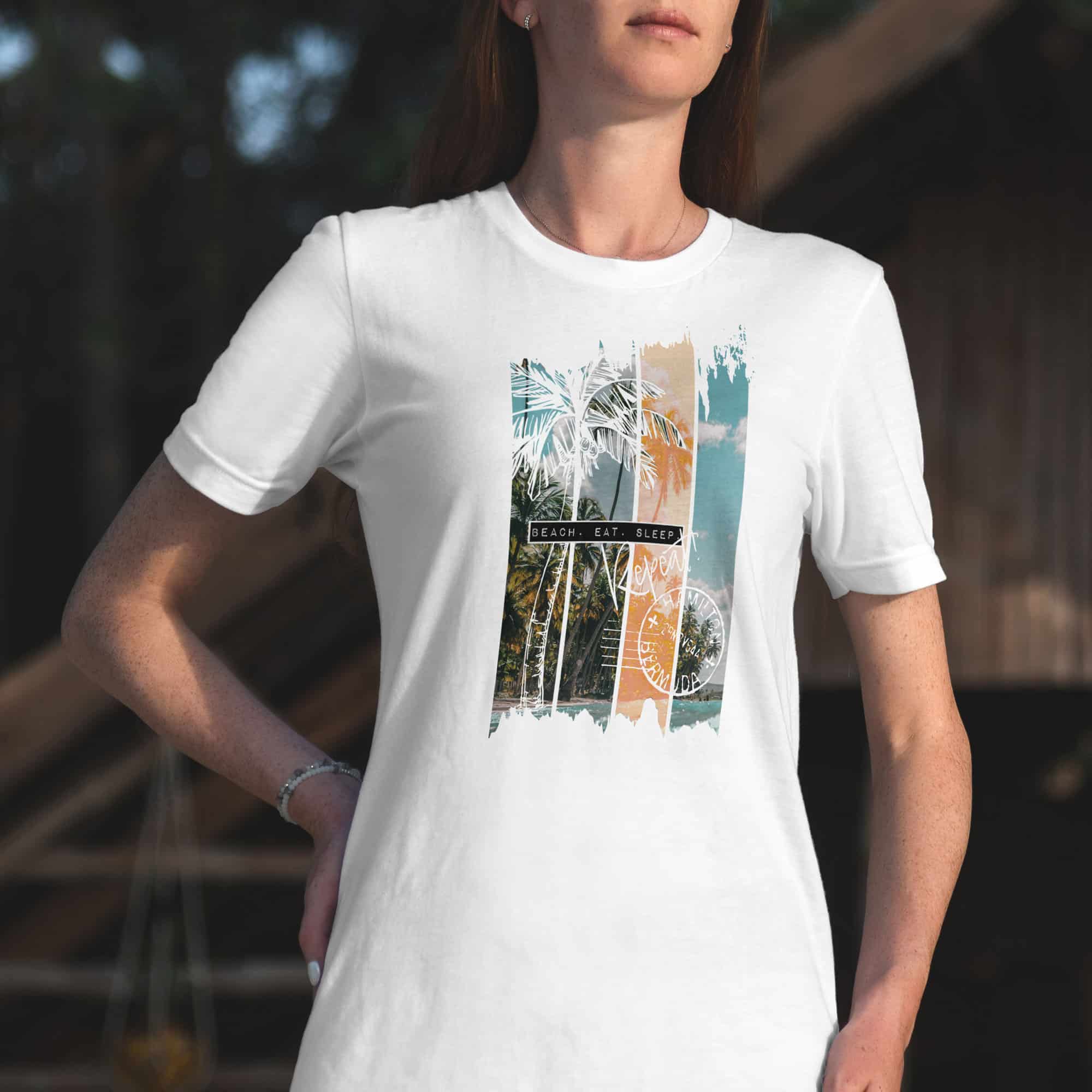 Urlaubsgefühle in einem Bügelbild