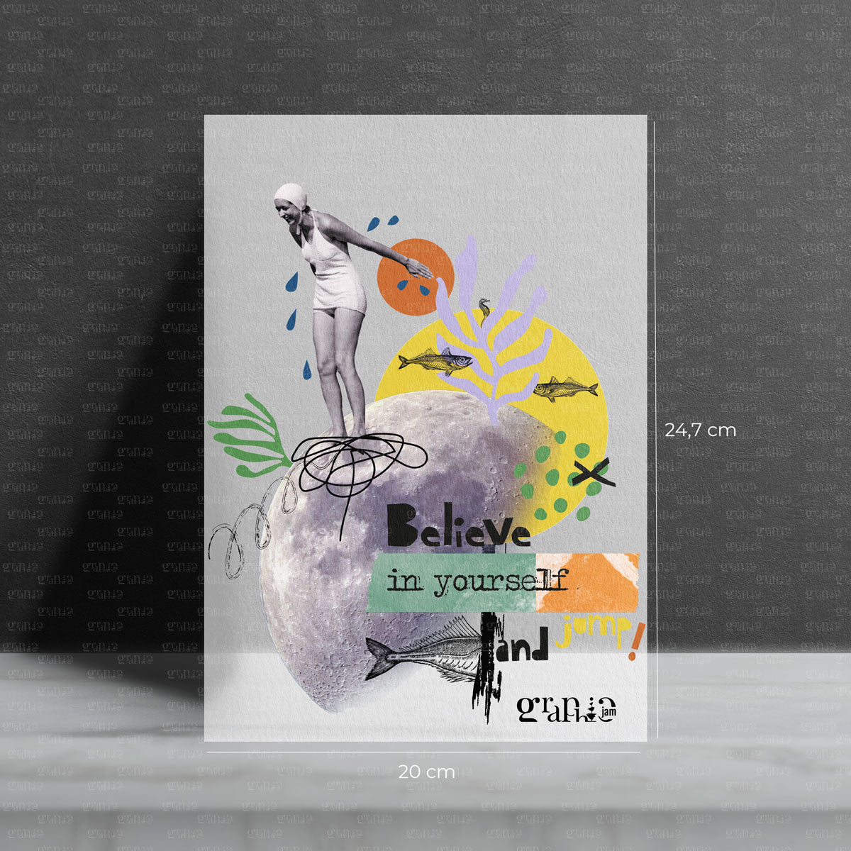 Believe in yourself Bügelbild - Graphic Jam