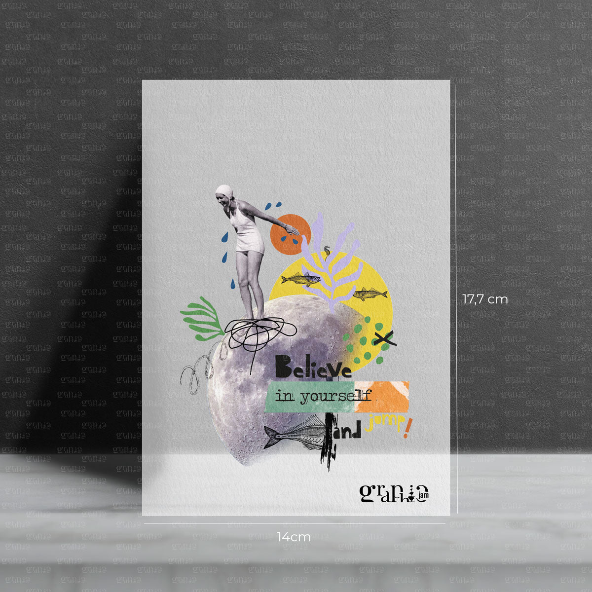 Believe in yourself Bügelbild - Graphic Jam