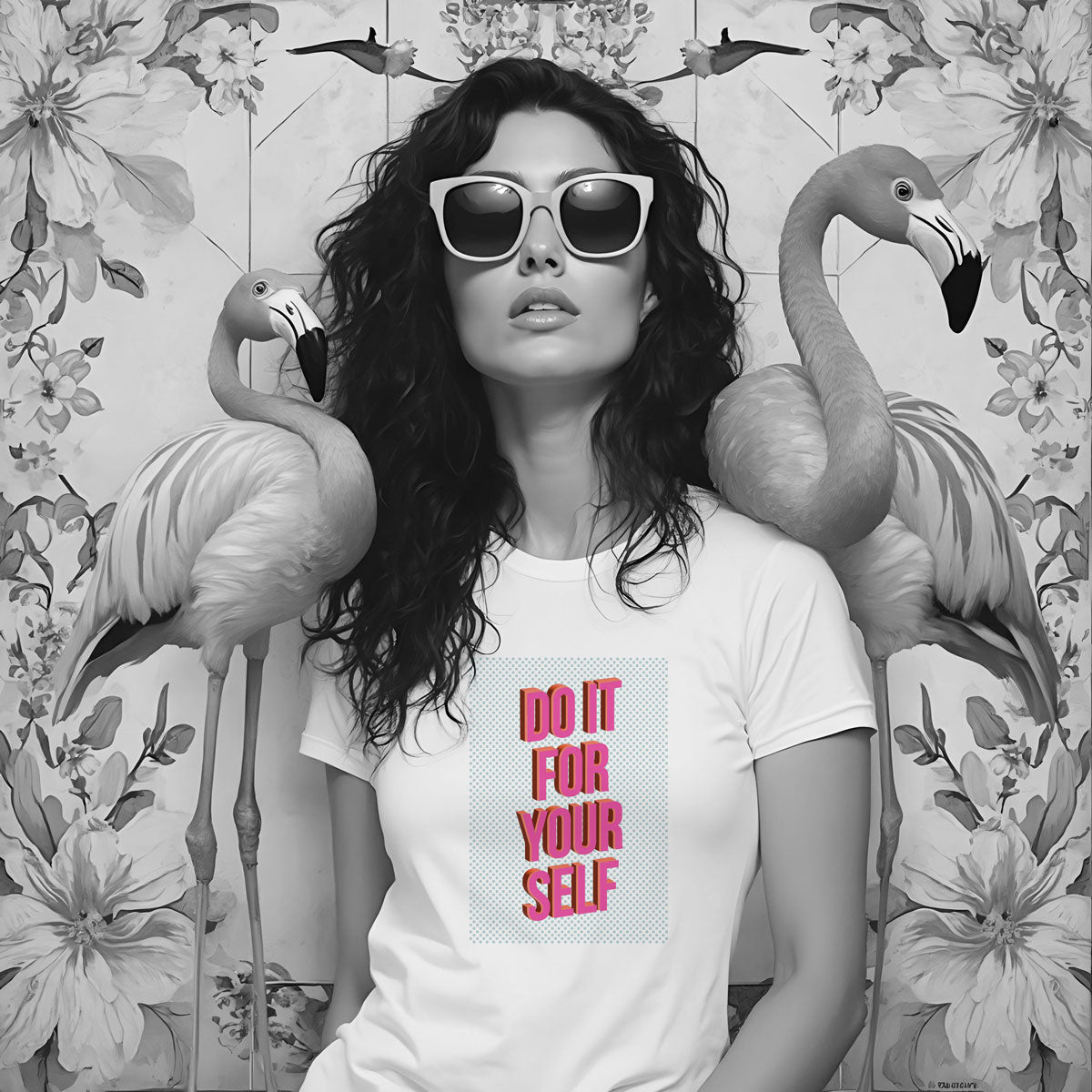 Bügelbild DO IT FOR YOURSELF - Graphic Jam