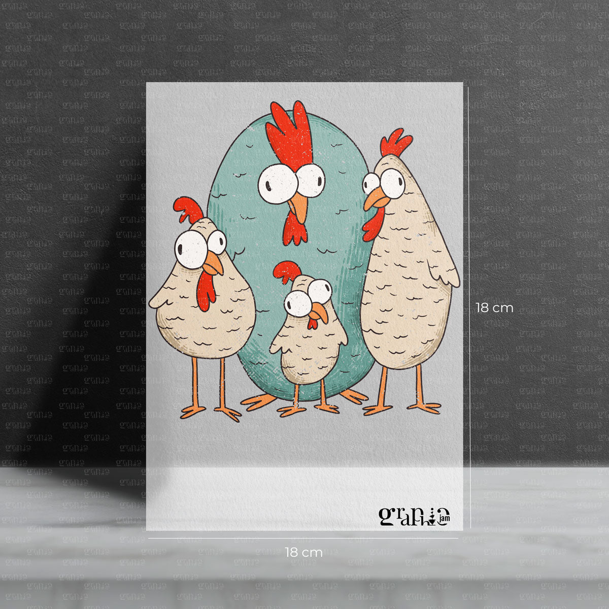 Bügelbild „Crazy Chicks Vol2"