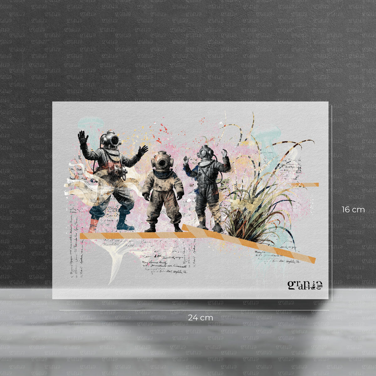 Bügelbild Diverdance