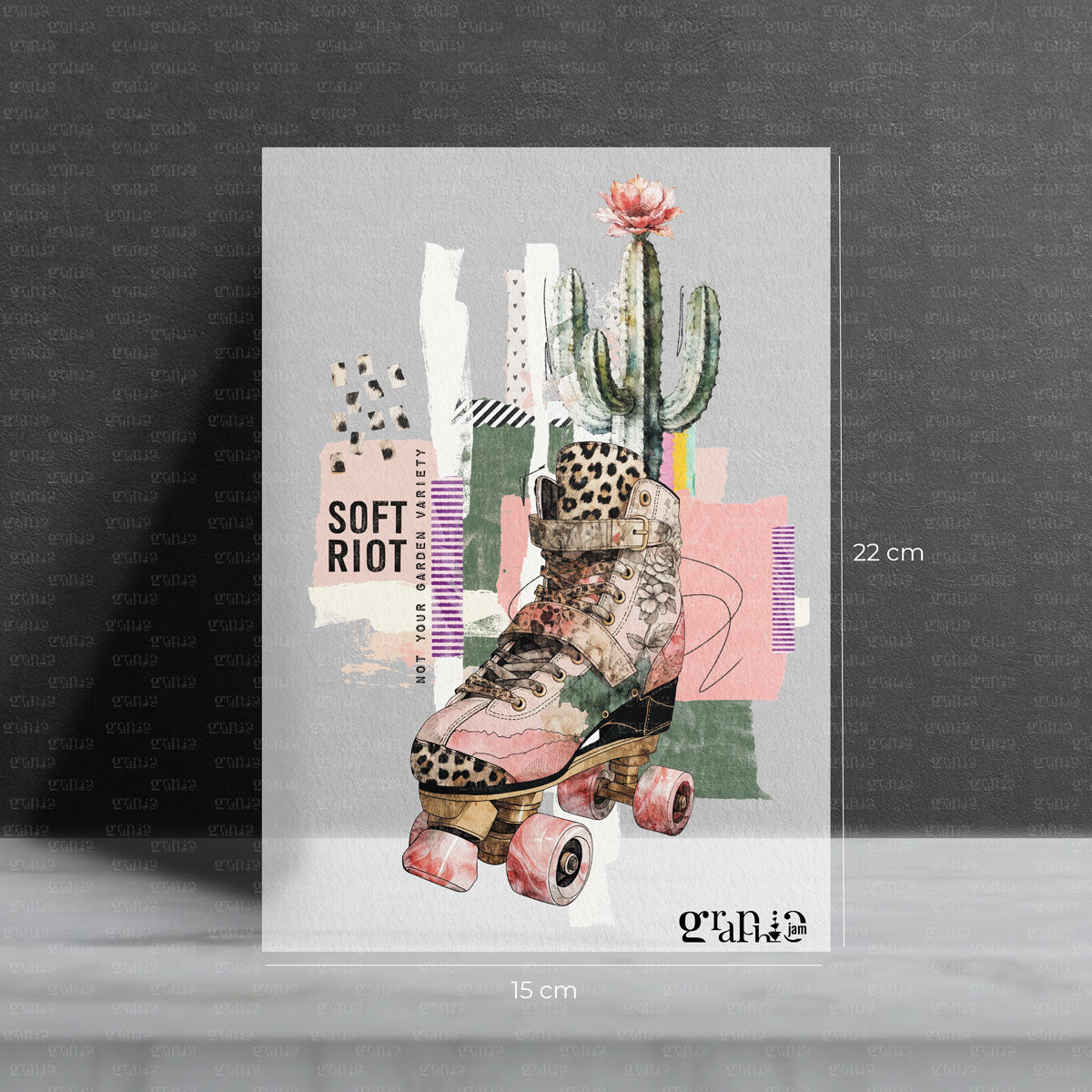 Bügelbild Soft Riot