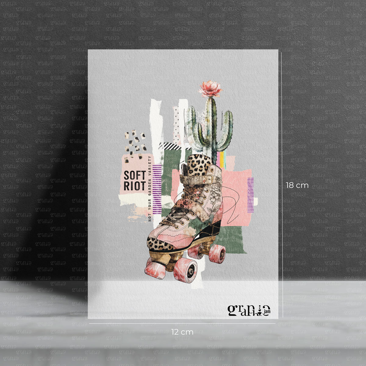 Bügelbild Soft Riot