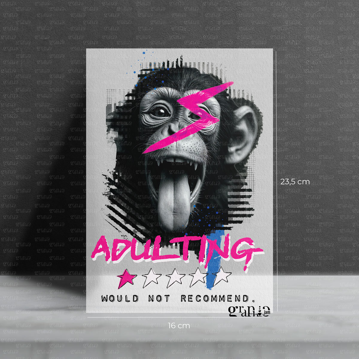 Lustiges Bügelbild für Erwachsene