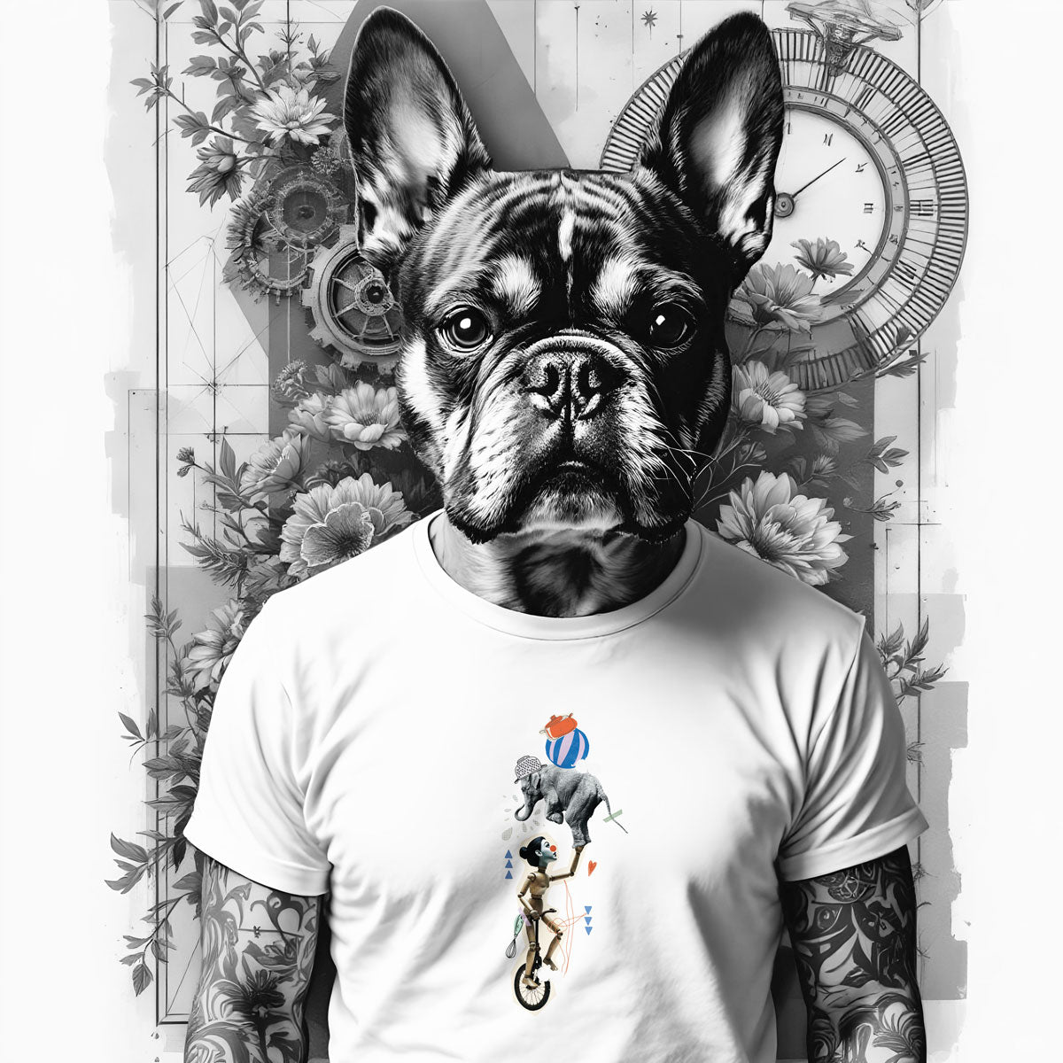 Bügelbild Balance - Graphic Jam