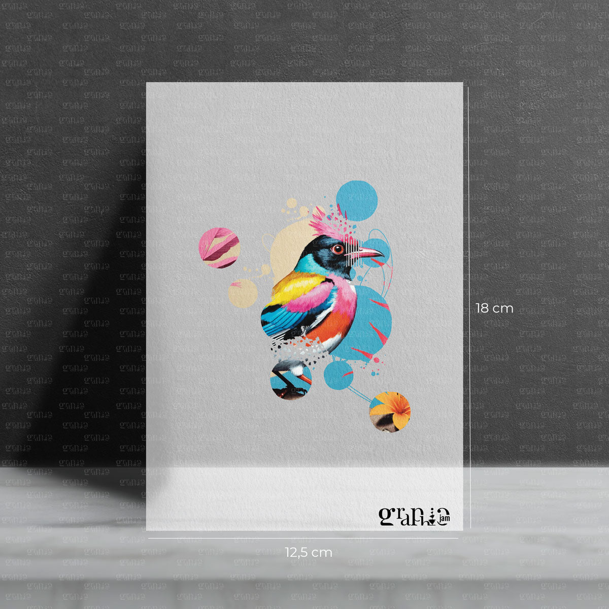 Bügelbild bunter Traum