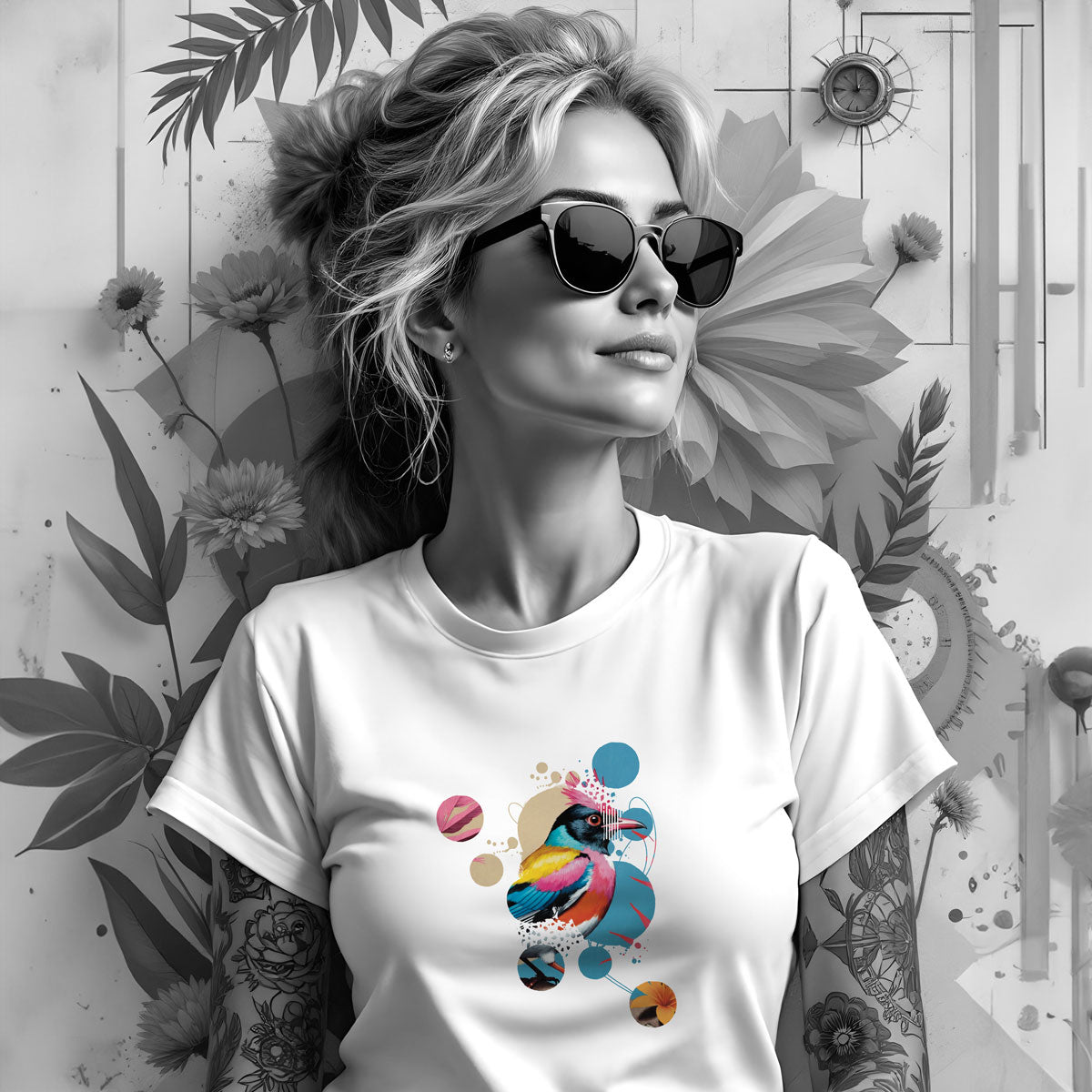 Bügelbild bunter Traum