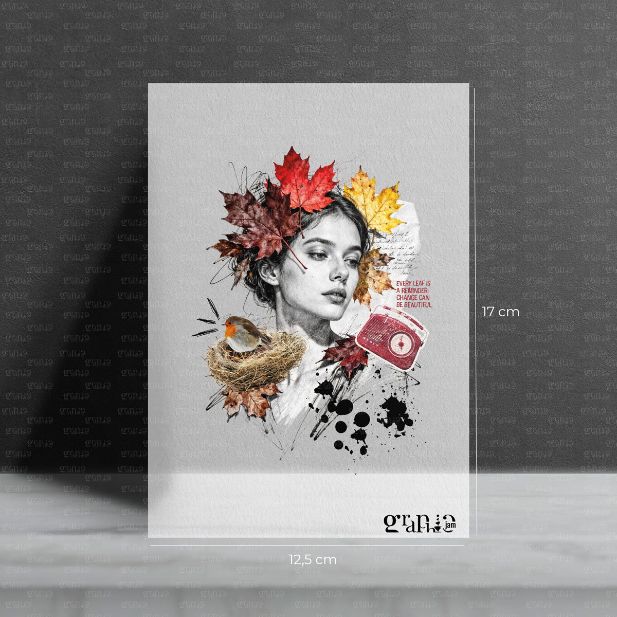 Trendiges Bügelbild für Erwachsene