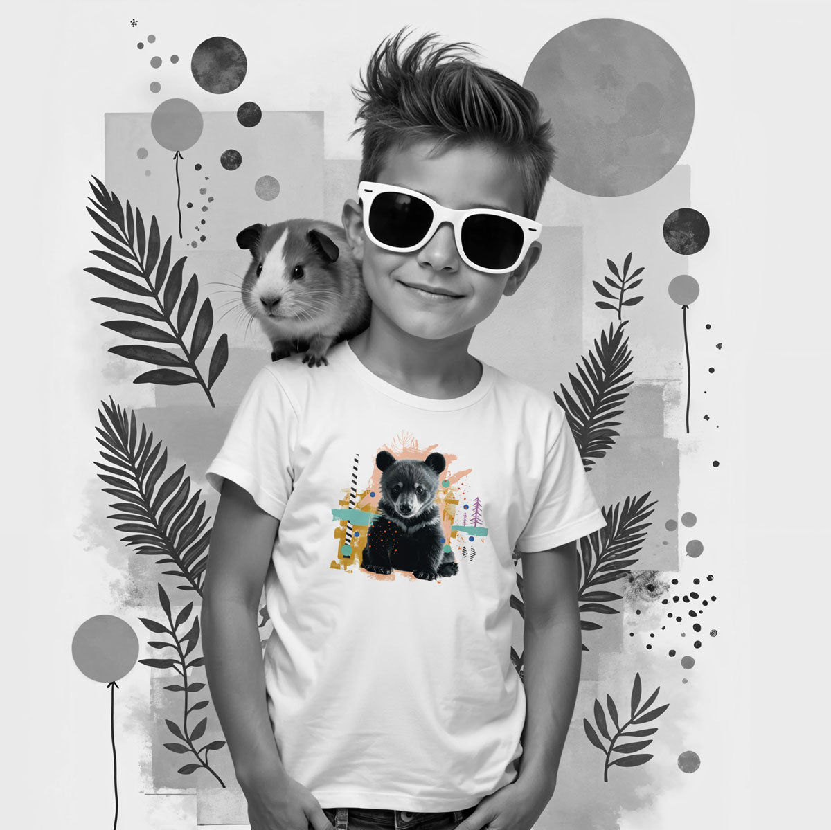 Bügelbild Cutie Bear - Bügelbild für Kinder