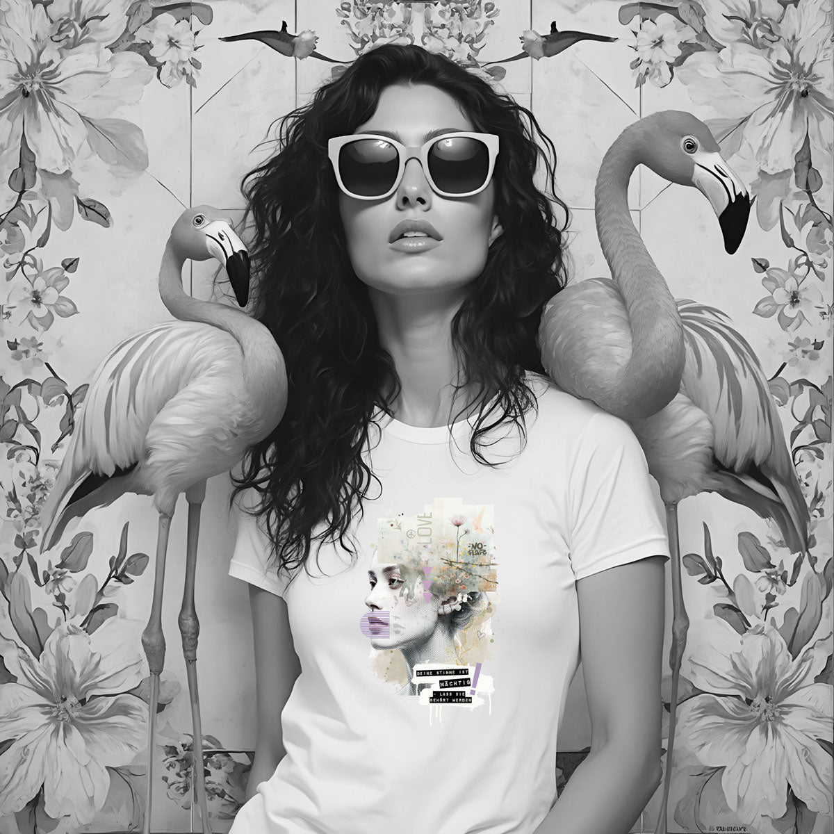 Bügelbild Stimme - Statement Bügelbild für Erwachsene - Graphic Jam