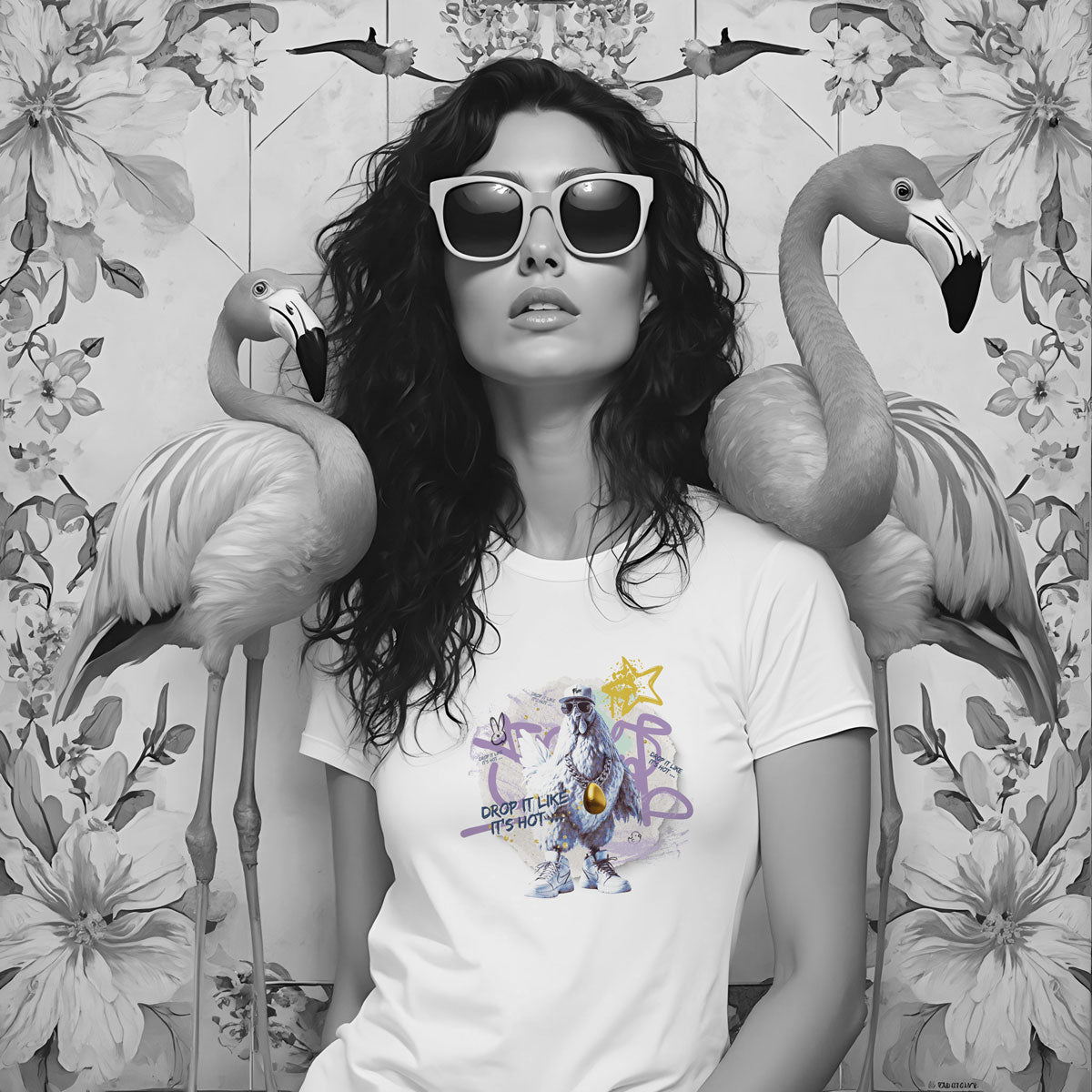 Bügelbild für Ostern - Bügelbild mit Spruch