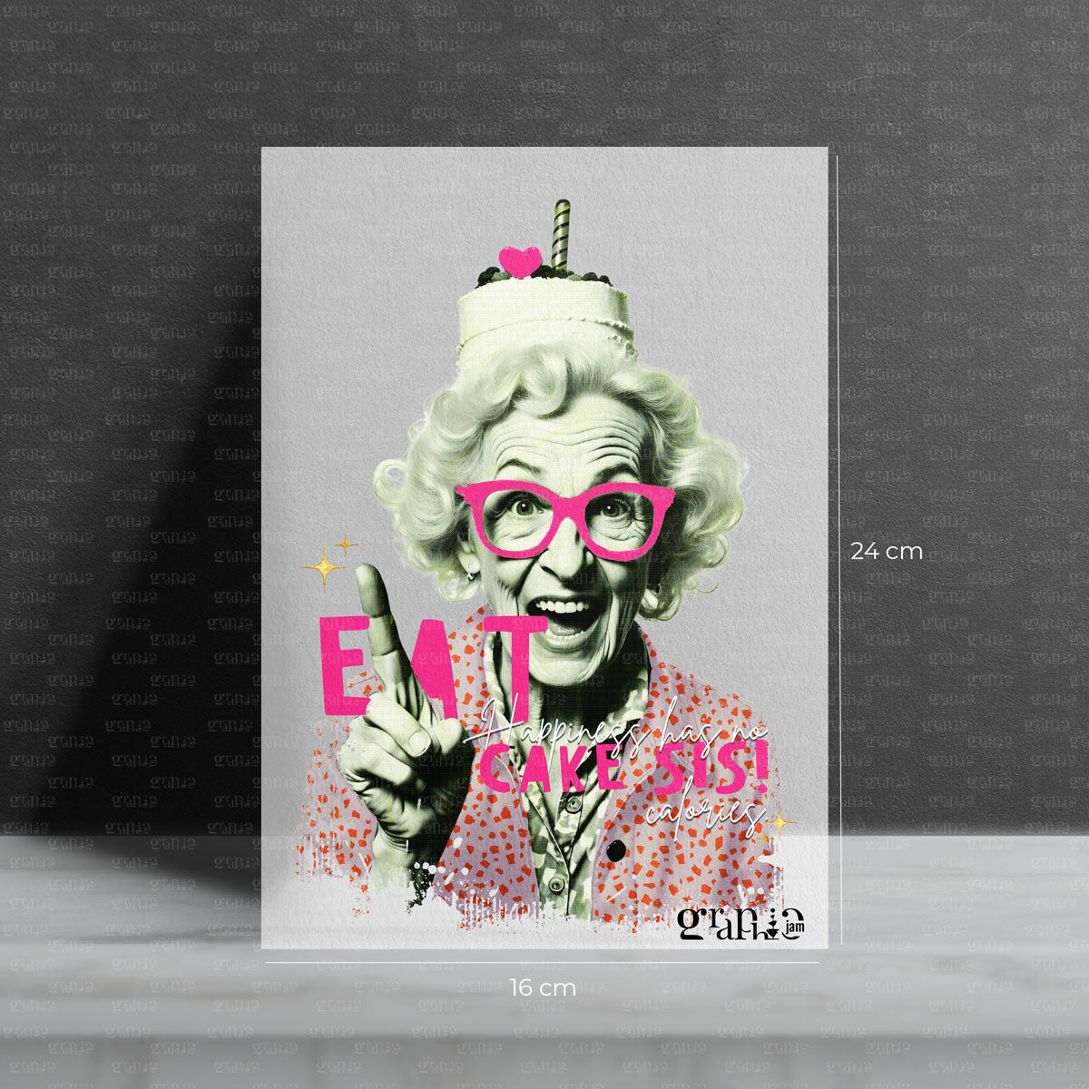 Lustiges Bügelbild zum Aufbügeln auf Textilien