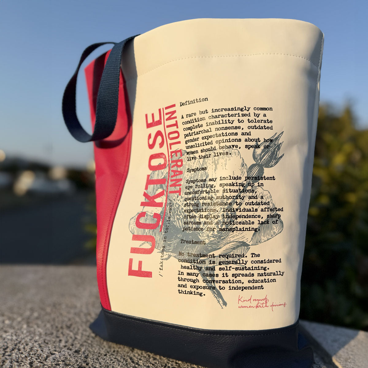 Bügelbild "Fucktose Intolerant"