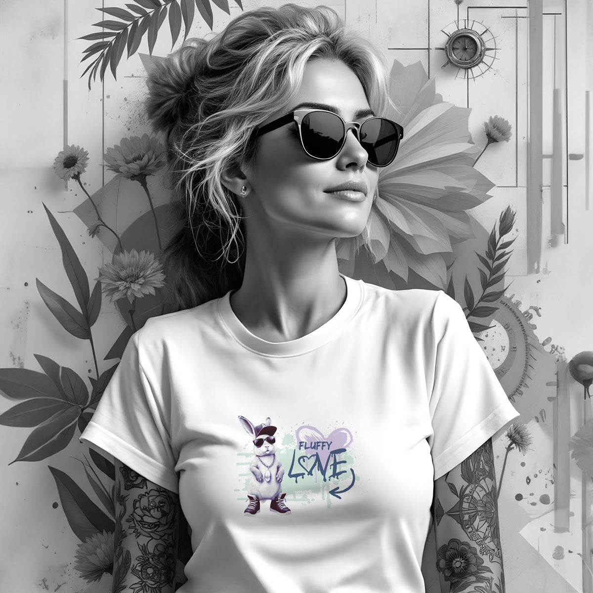 Bügelbild Hop it like it&