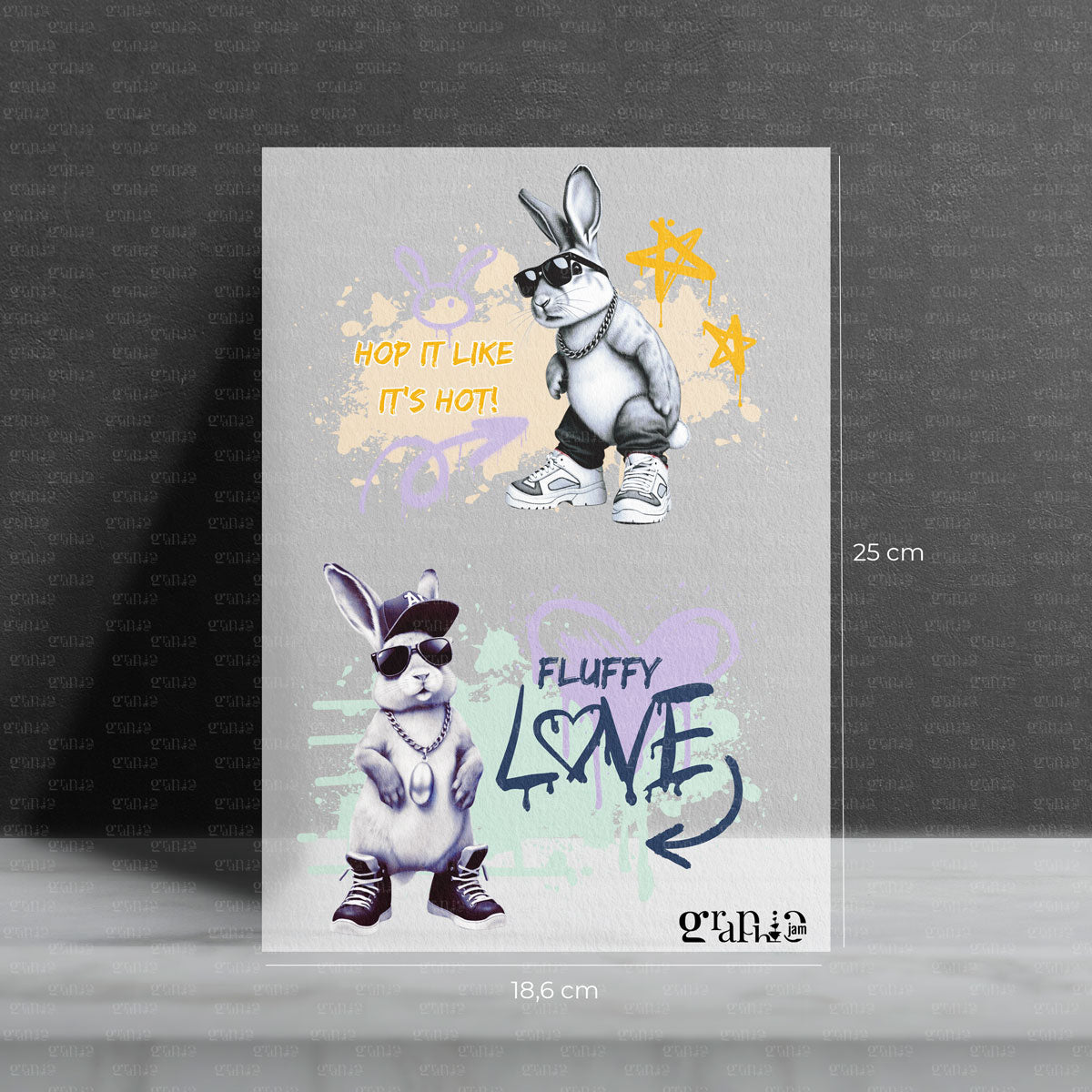 Unkonventionelle Textilgestaltung mit Bügelbildern