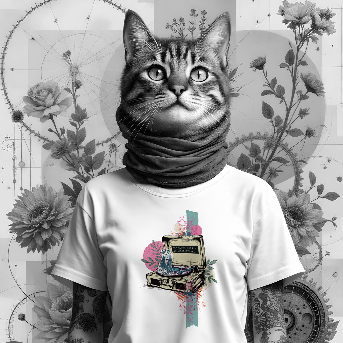 Bügelbild Indiscotabel - Graphic Jam