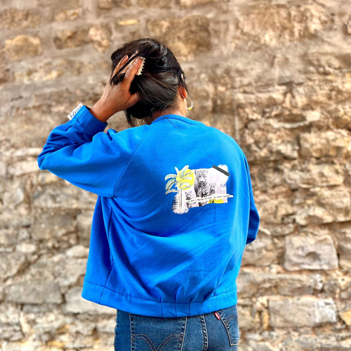 Bügelbild Leave Tracks - Bügelbild für Erwachsene