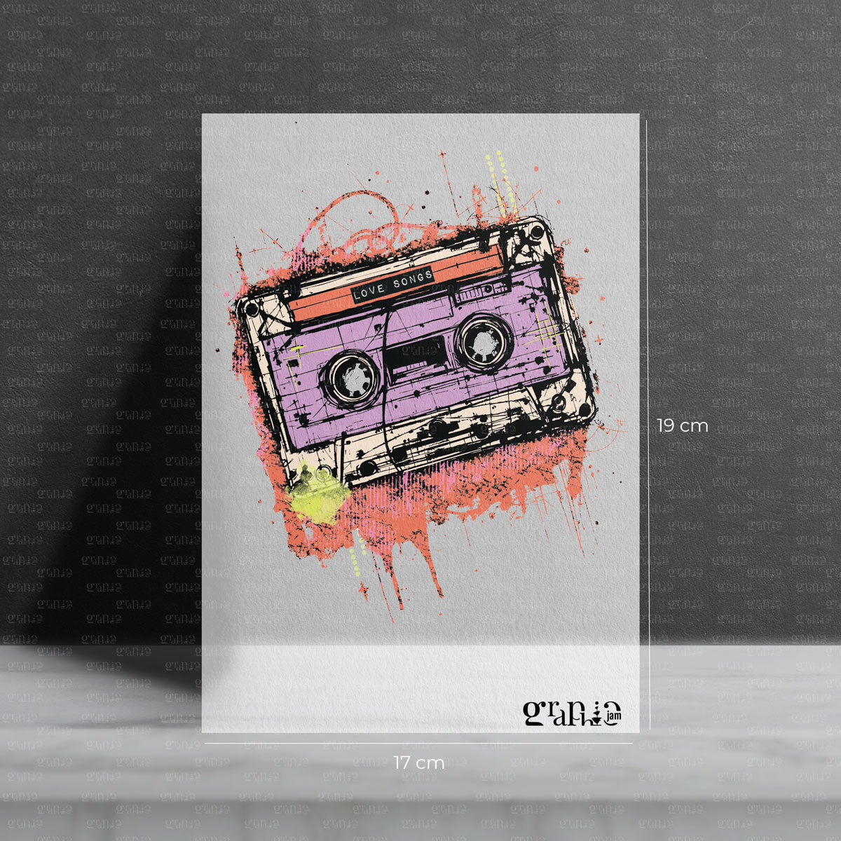 Bügelbild Lovesongs - Graphic Jam