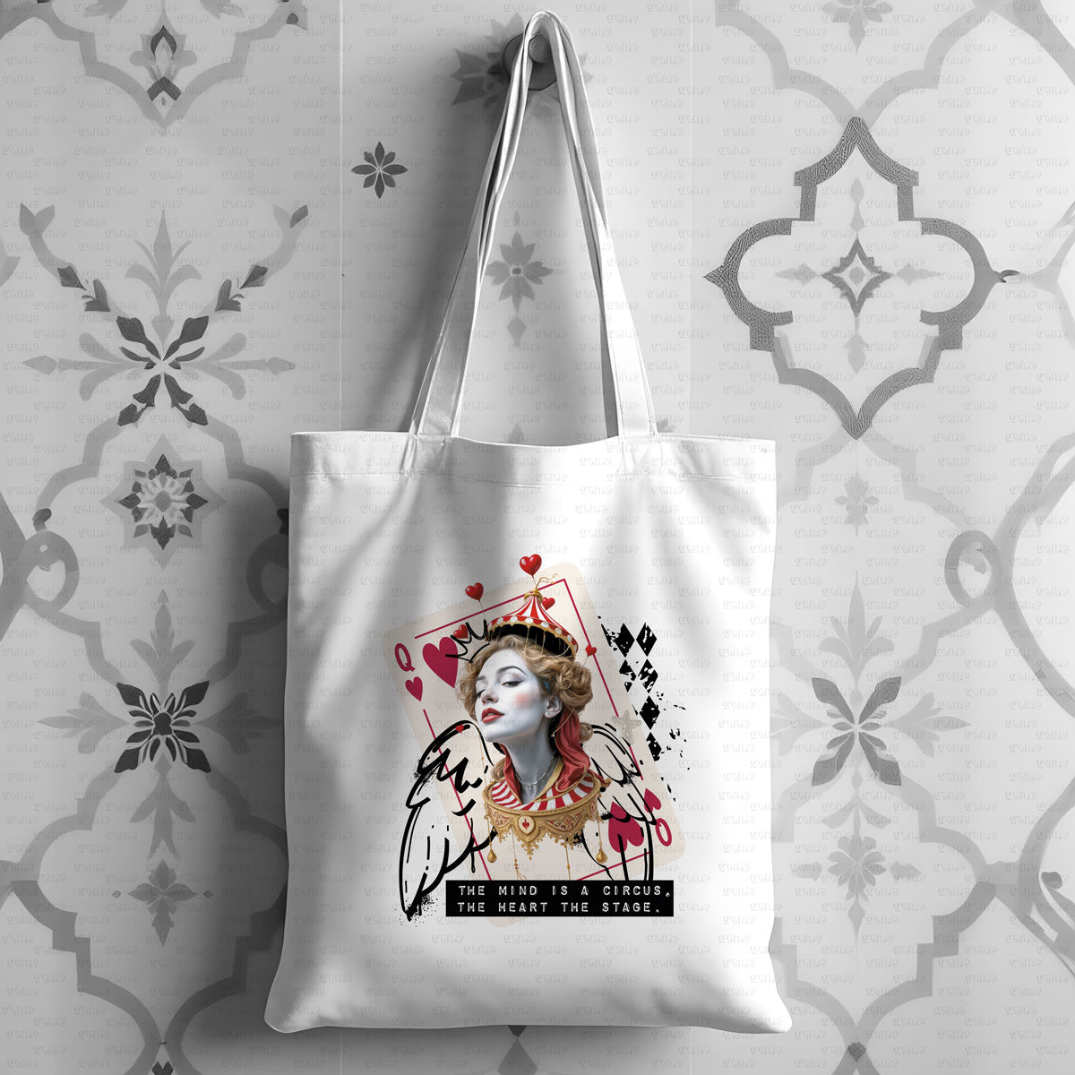 Bügelbild "Mindcircus" - Graphic Jam