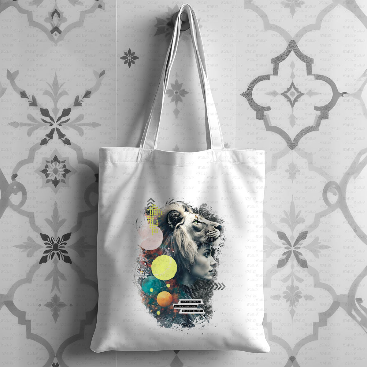 Bügelbild Mut - Graphic Jam