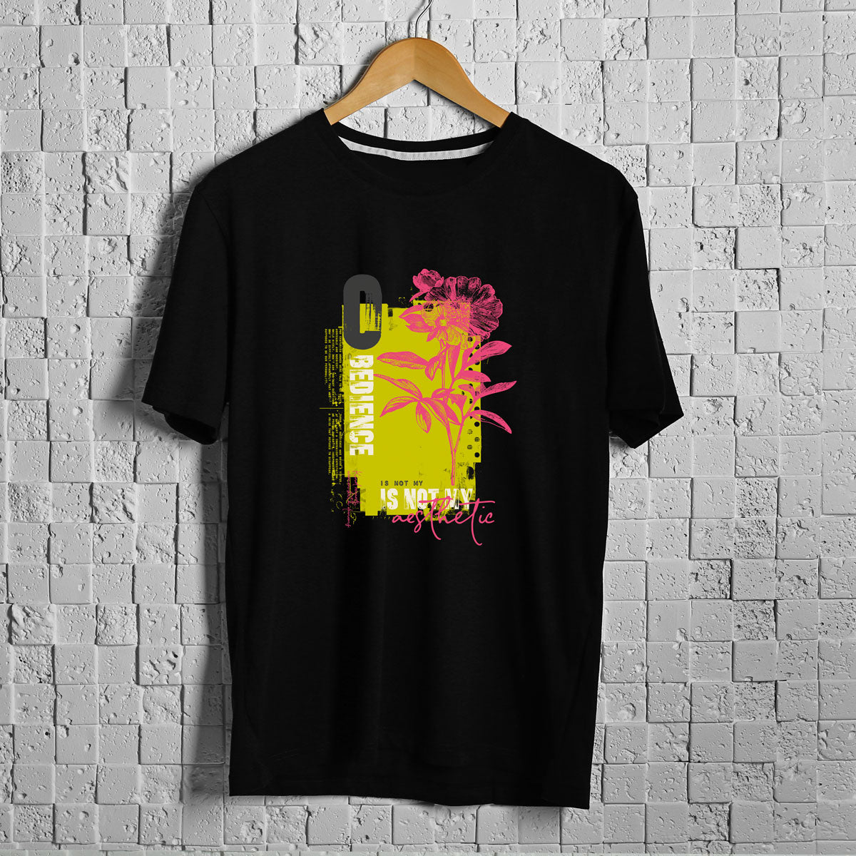 Bügelbild "Obedience is not my aesthetic"