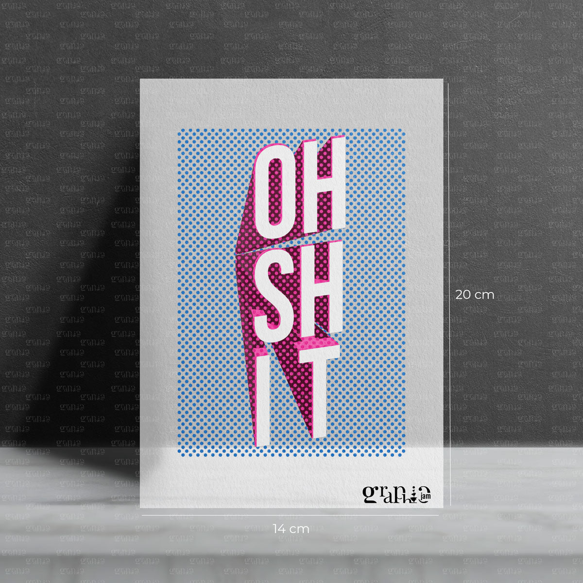 Bügelbild OH SHT - Graphic Jam