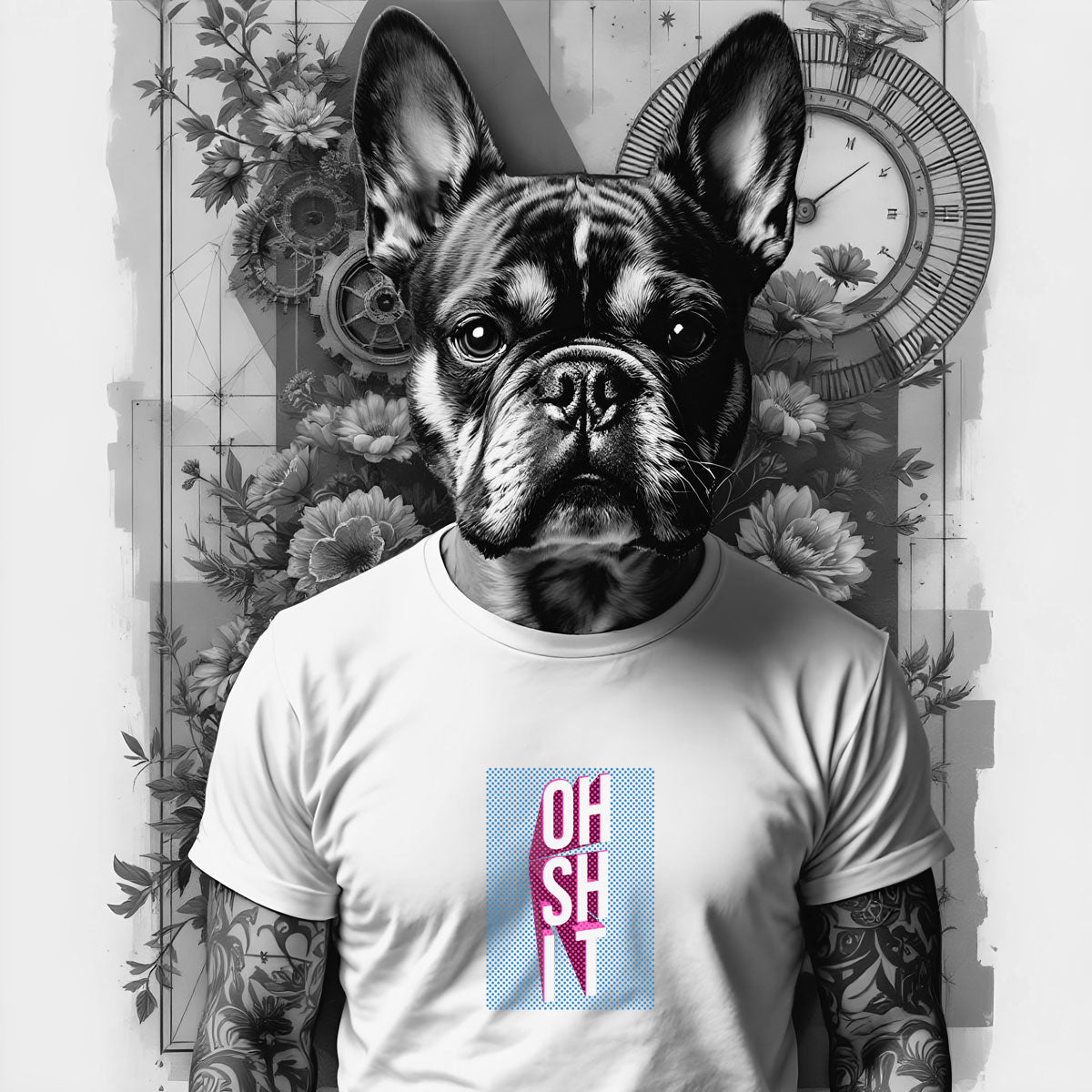 Bügelbild OH SHT - Graphic Jam