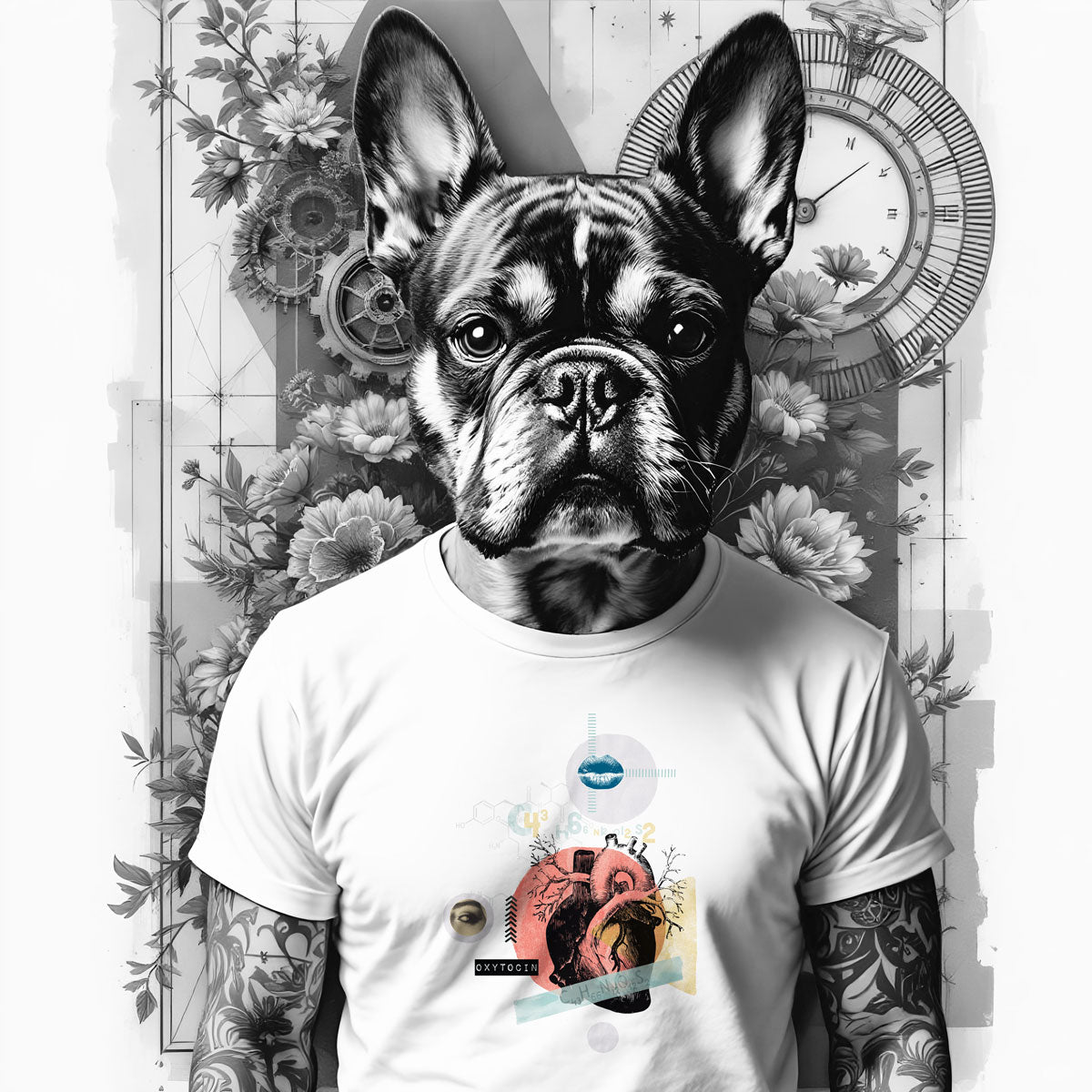 Bügelbild Oxytocin - Graphic Jam