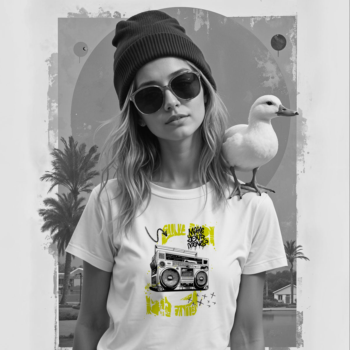 Bügelbild Radio Move - Bügelbild für Teens