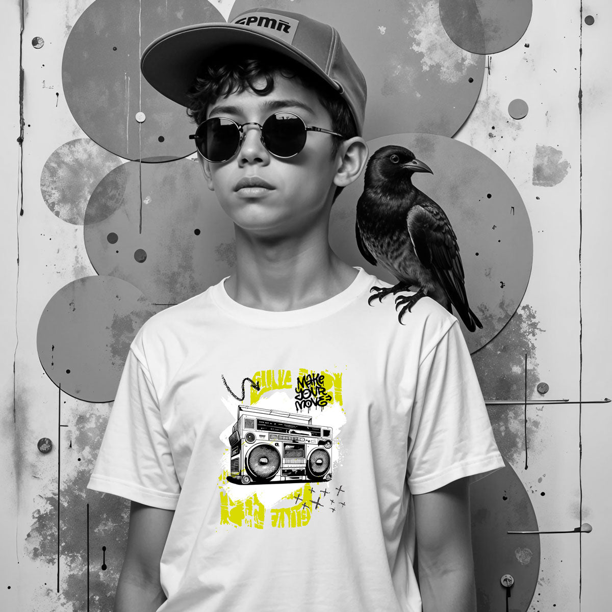 Bügelbild Radio Move - Bügelbild für Teens