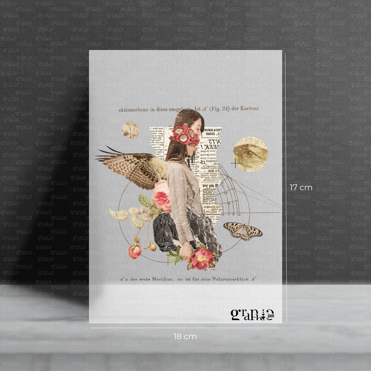 Bügelbild Rose Oracle