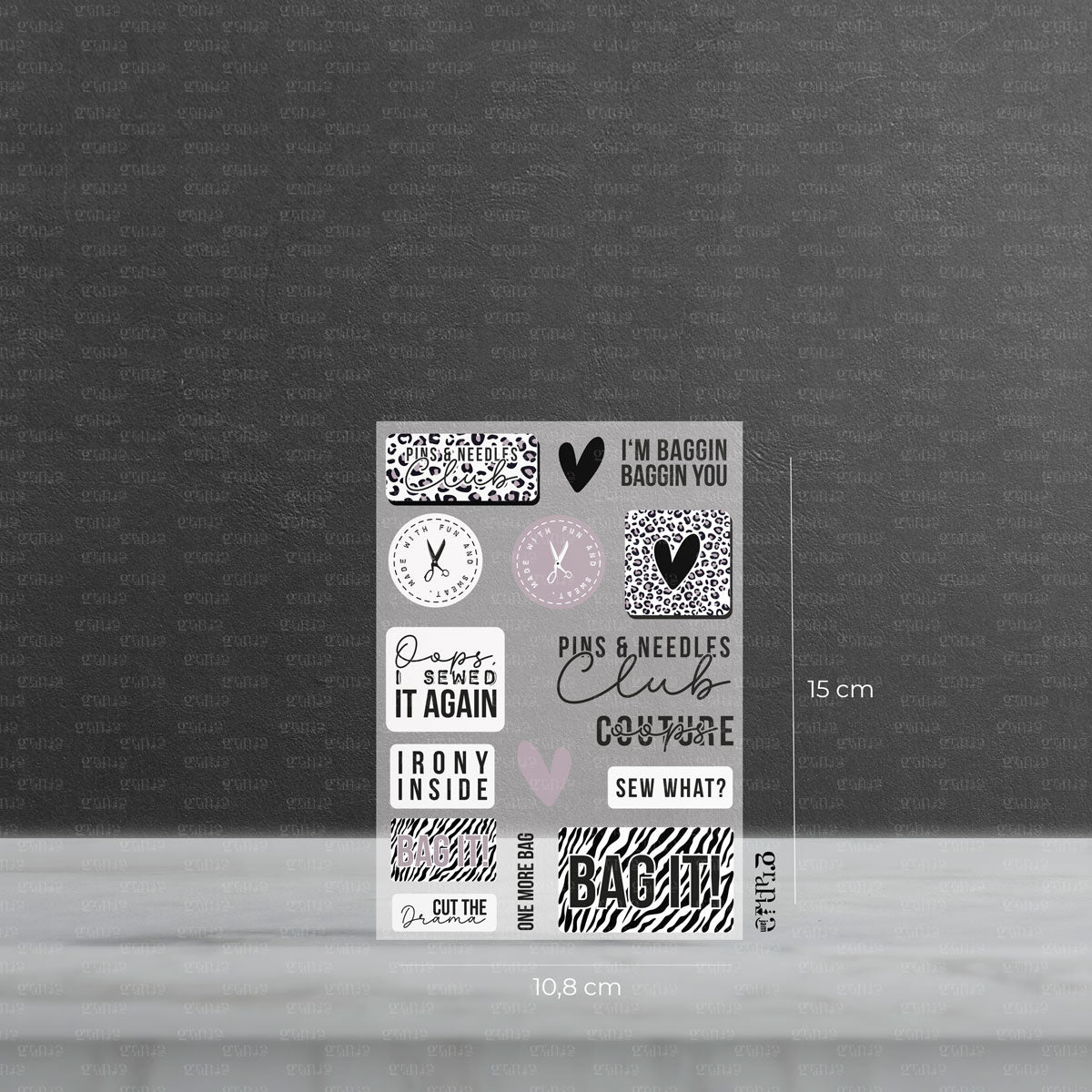 Nähetiketten Bügelbilder im Leolook