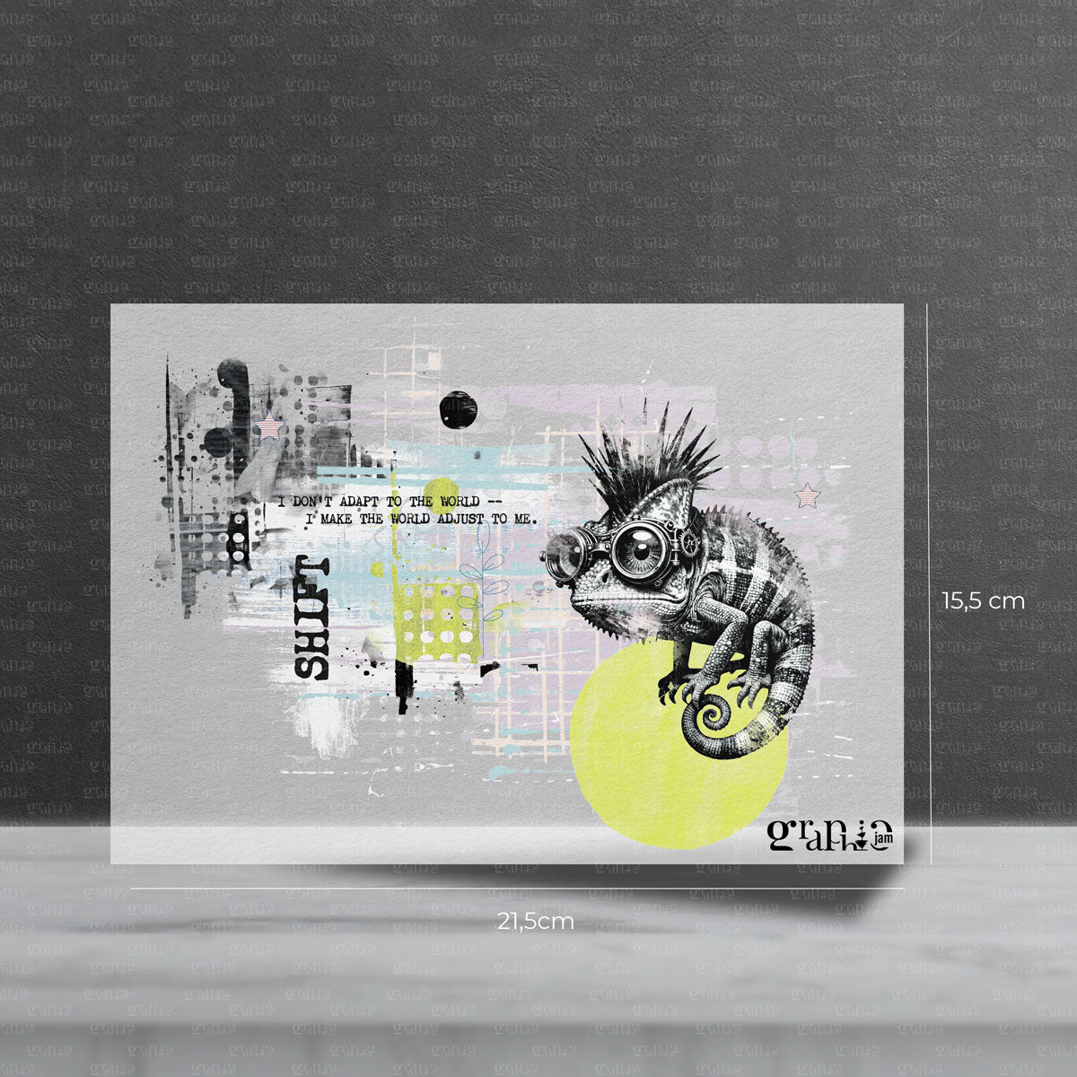 bügelbild steampunk graphicjam