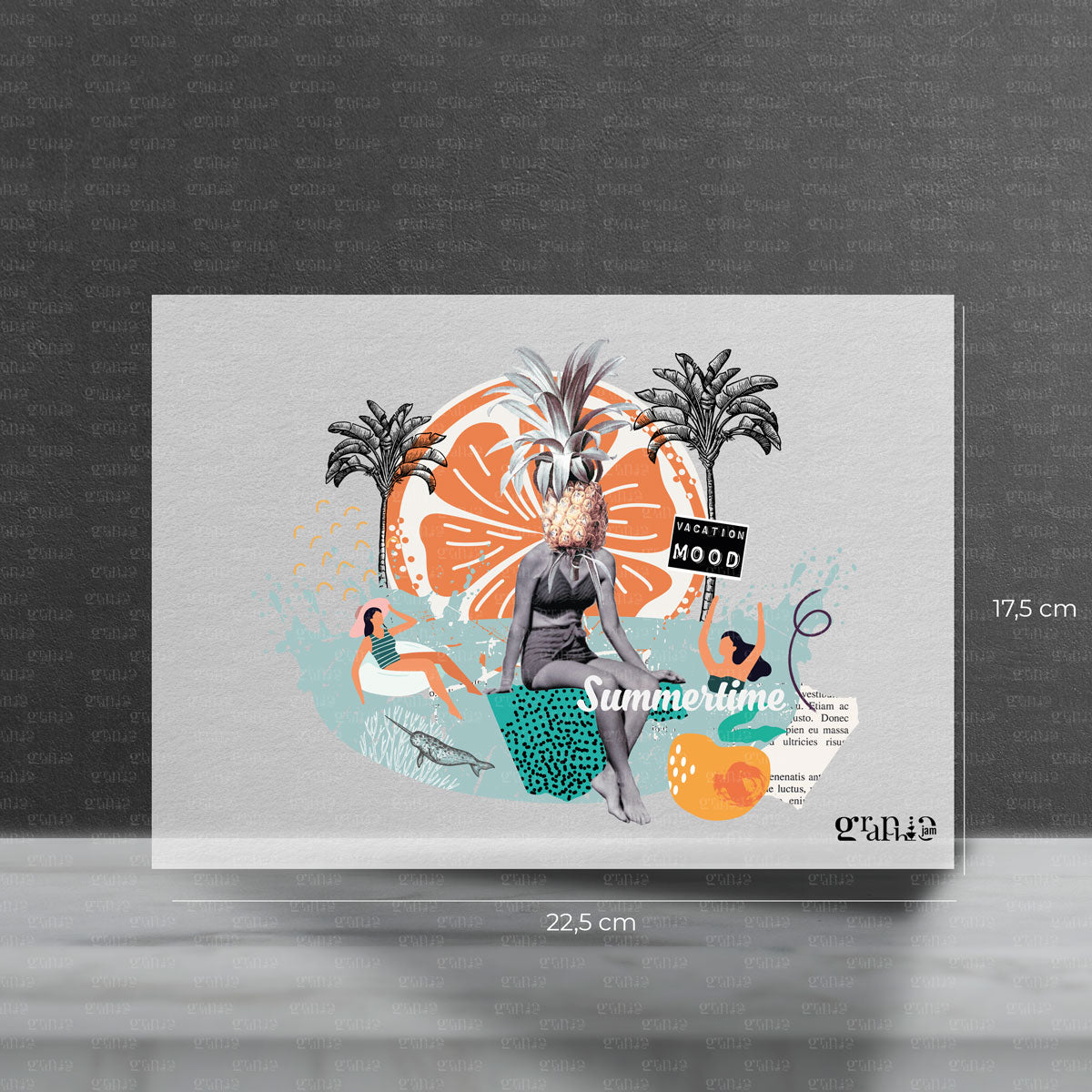 Sommer Bügelbild für Erwachsene