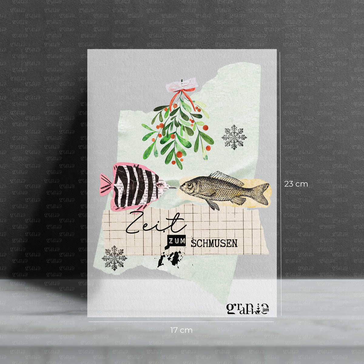 weihnachtliches bügelbild gross