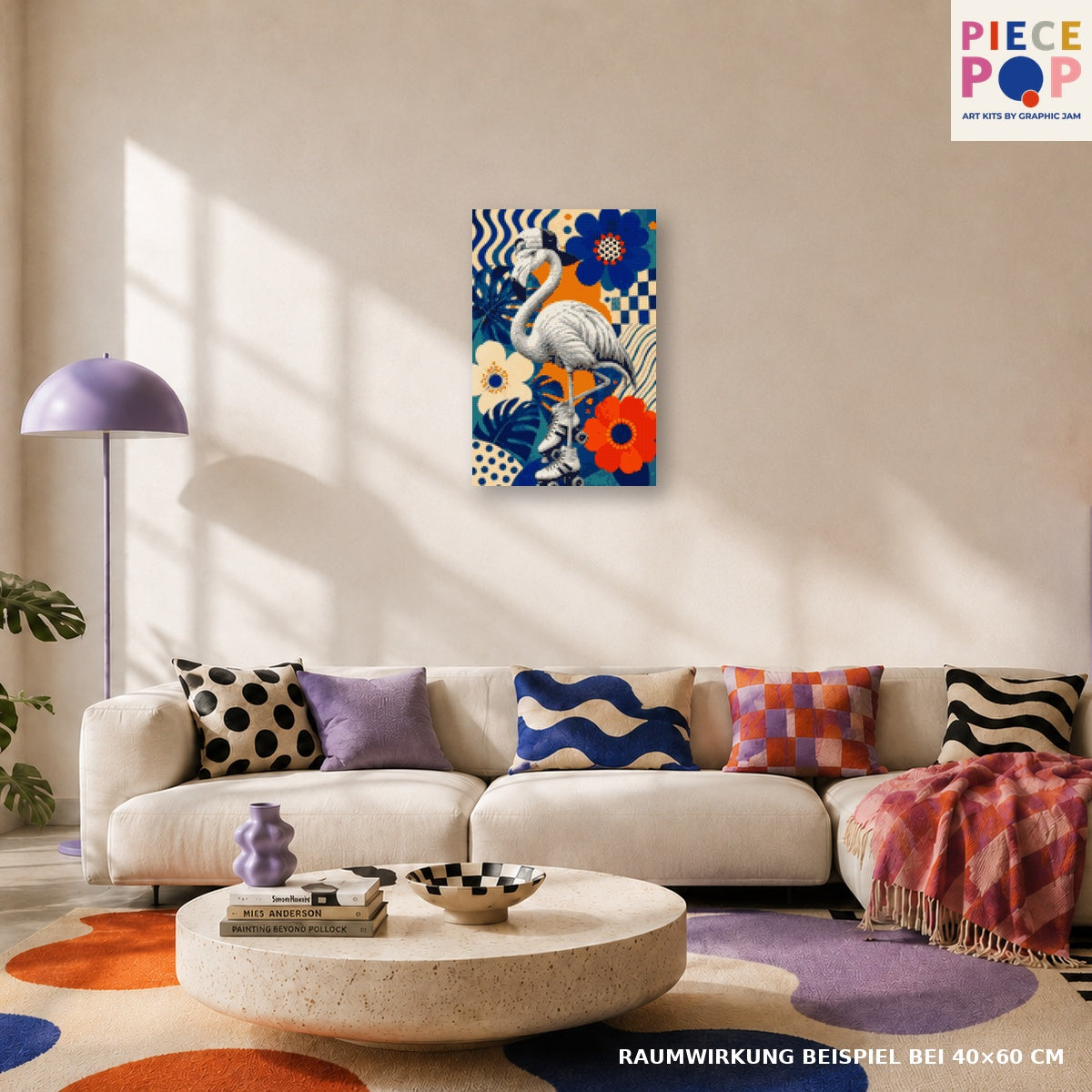 Diamond Painting - Cool Flamingo